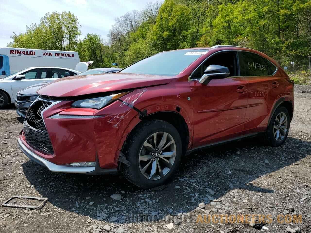 JTJYARBZ6G2032625 LEXUS NX 2016