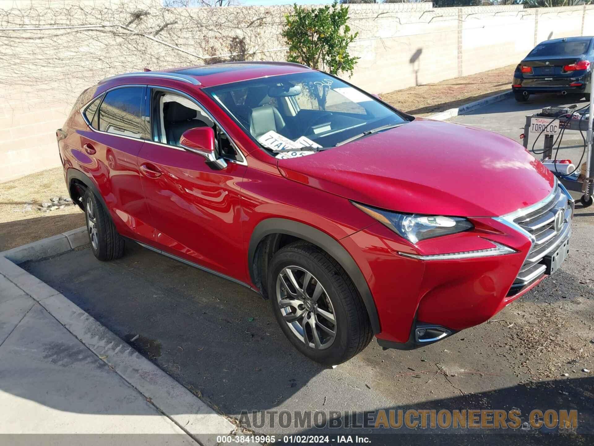 JTJYARBZ6G2037212 LEXUS NX 200T 2016