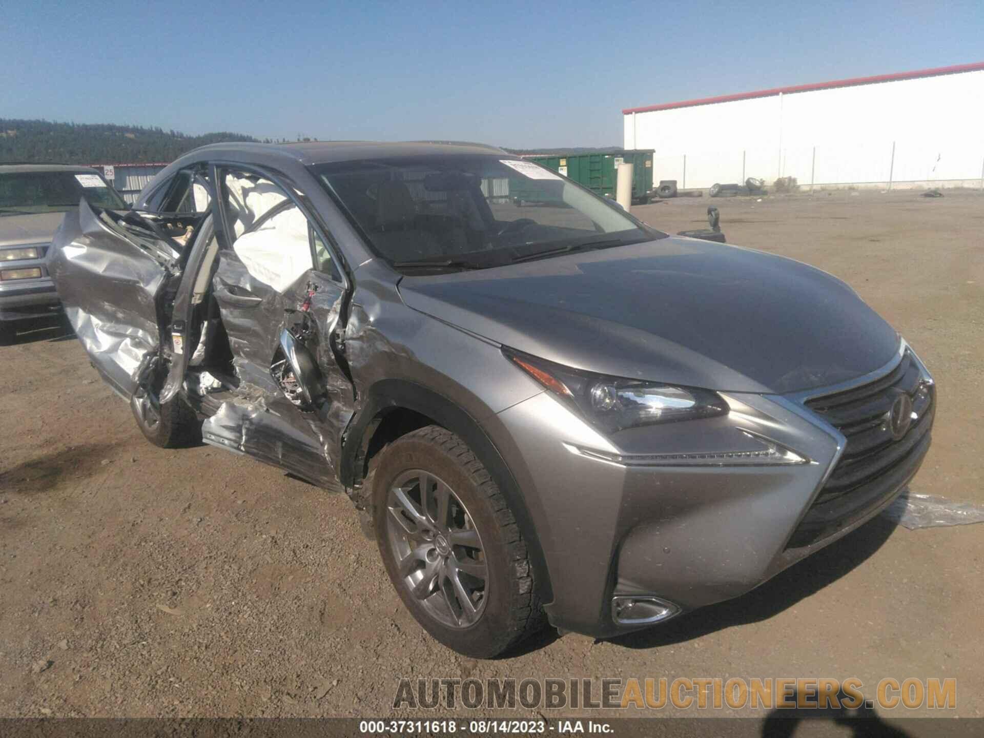 JTJYARBZ6G2041874 LEXUS NX 200T 2016