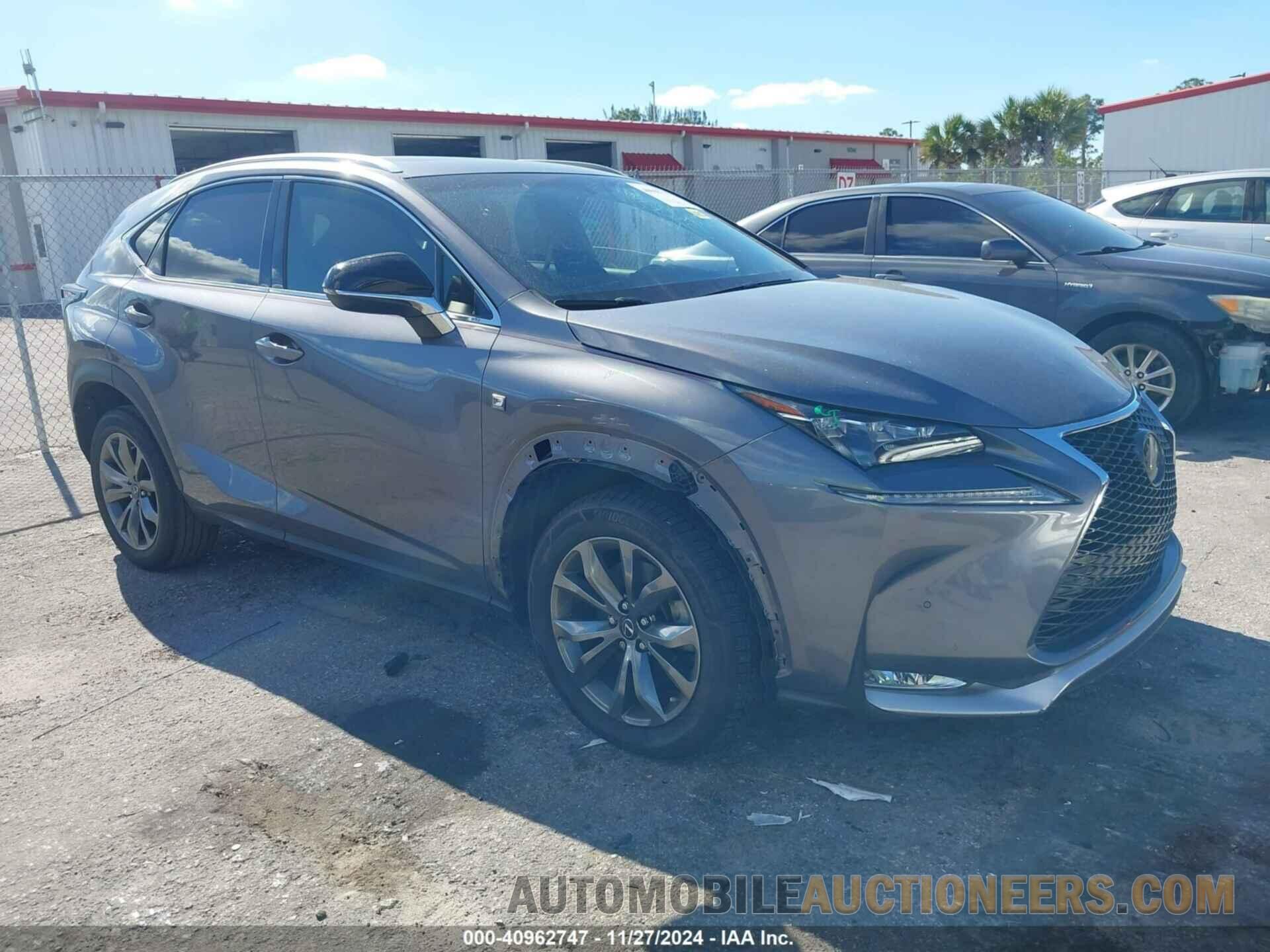 JTJYARBZ6G2043141 LEXUS NX 200T 2016