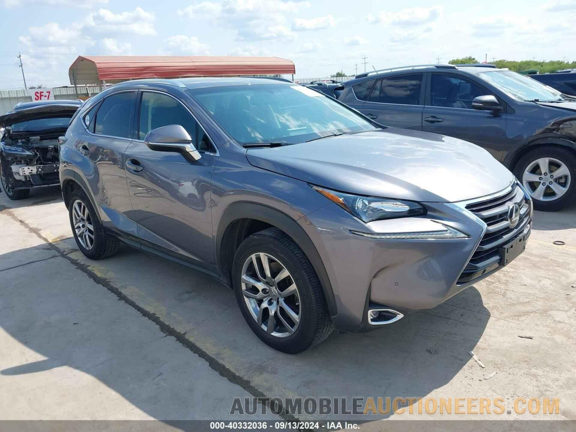 JTJYARBZ6G2047223 LEXUS NX 200T 2016