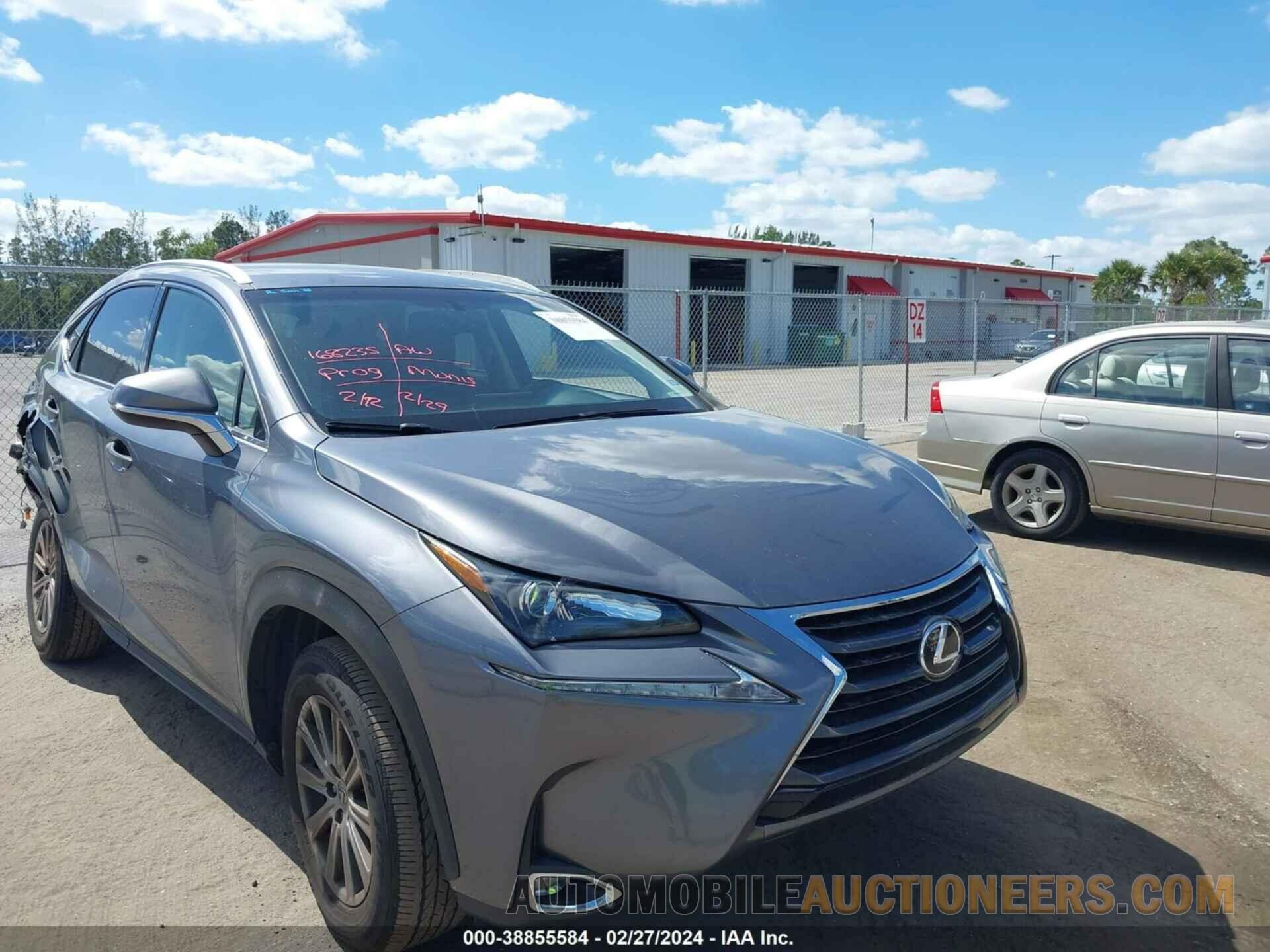 JTJYARBZ6G2048789 LEXUS NX 200T 2016