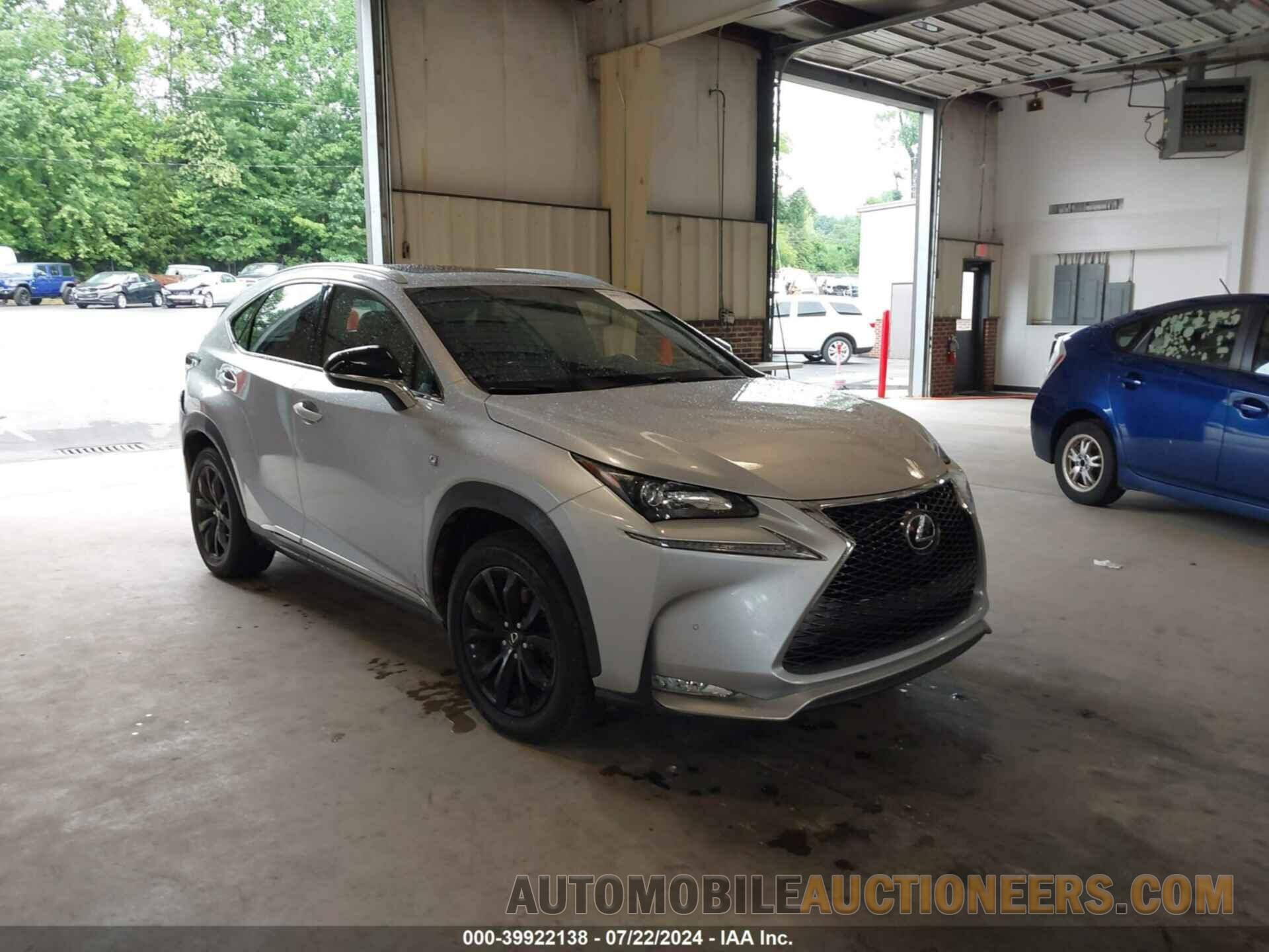 JTJYARBZ6H2052326 LEXUS NX 200T 2017