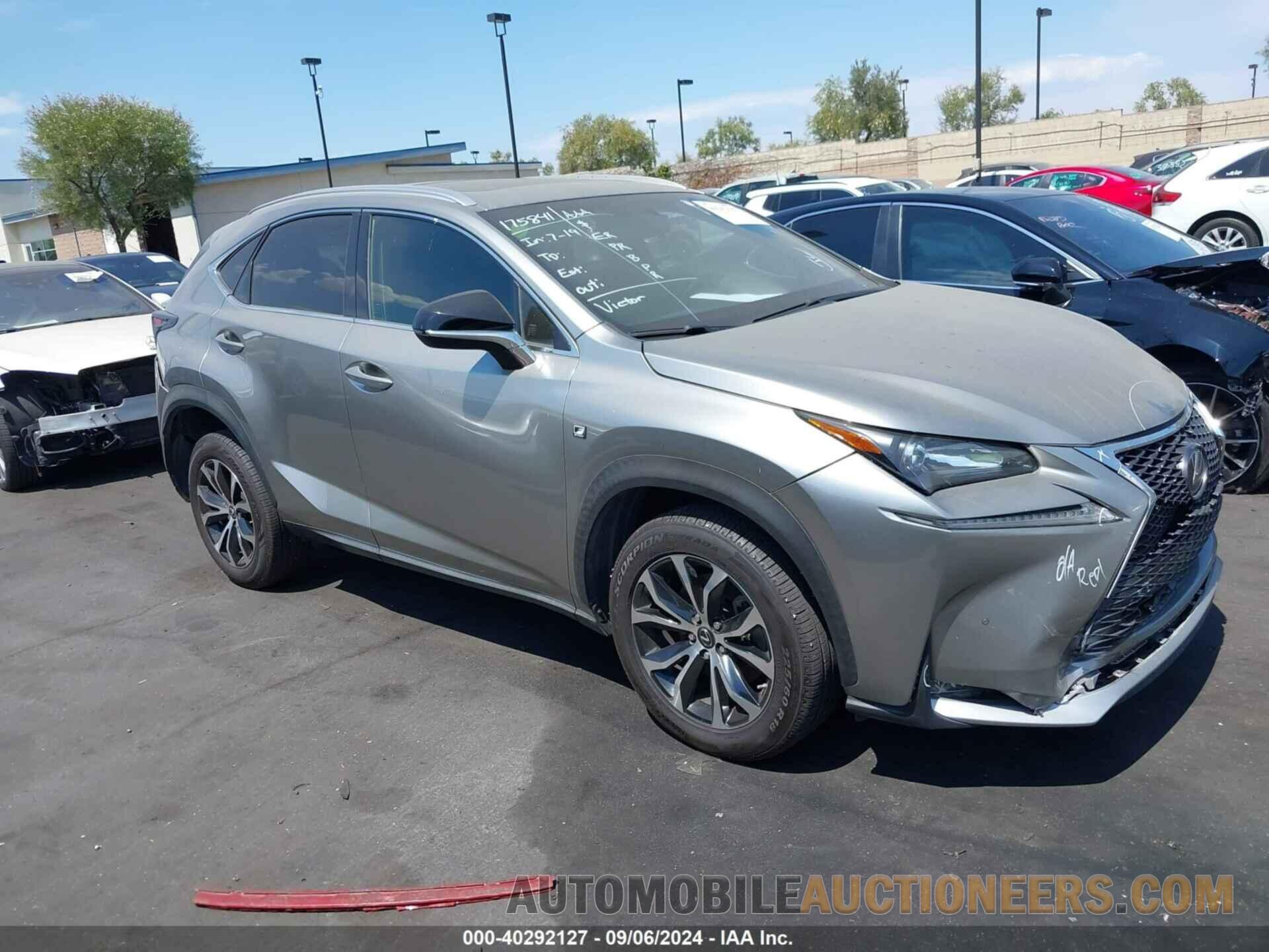 JTJYARBZ6H2085049 LEXUS NX 2017