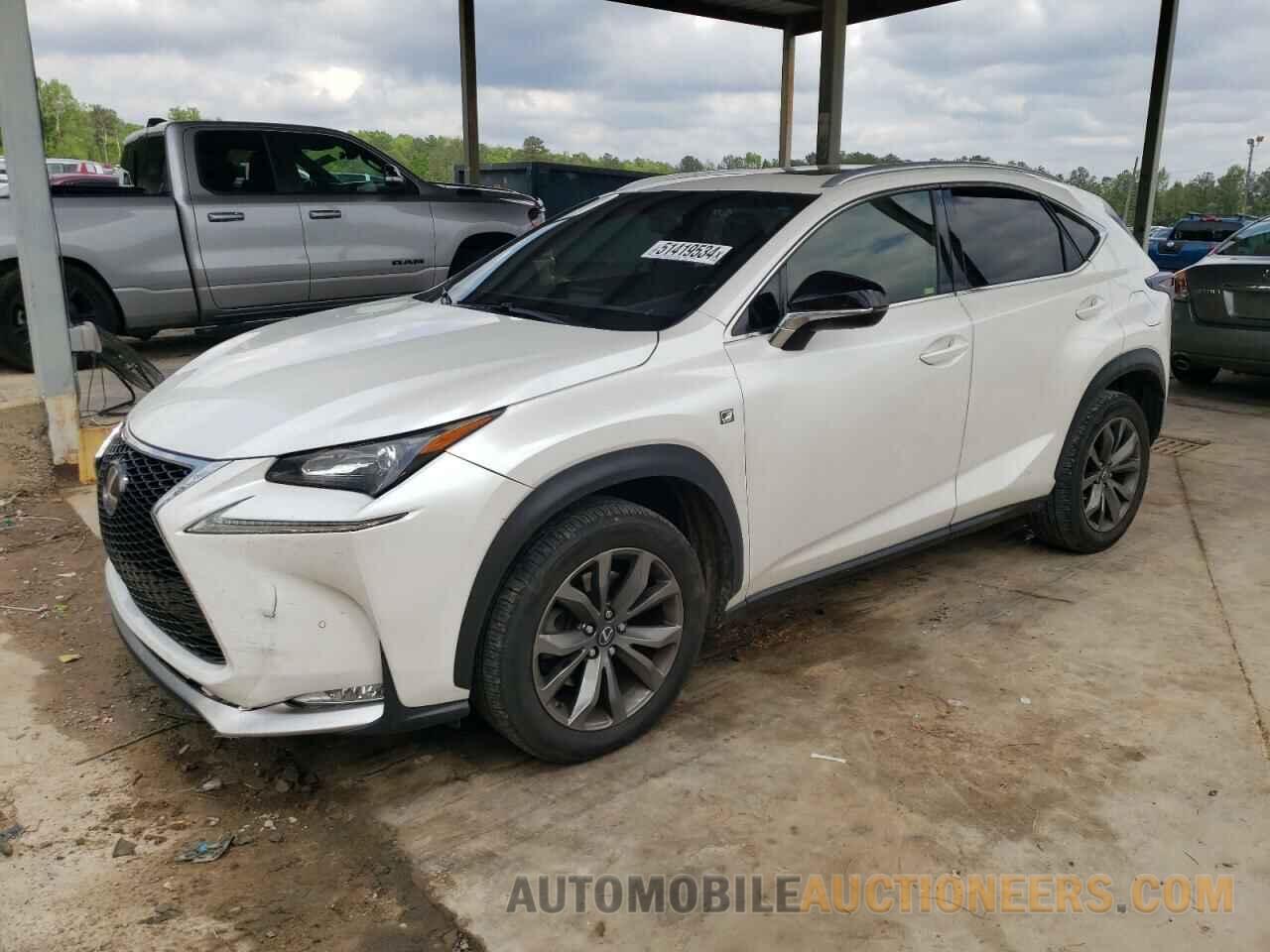 JTJYARBZ7F2006176 LEXUS NX 2015