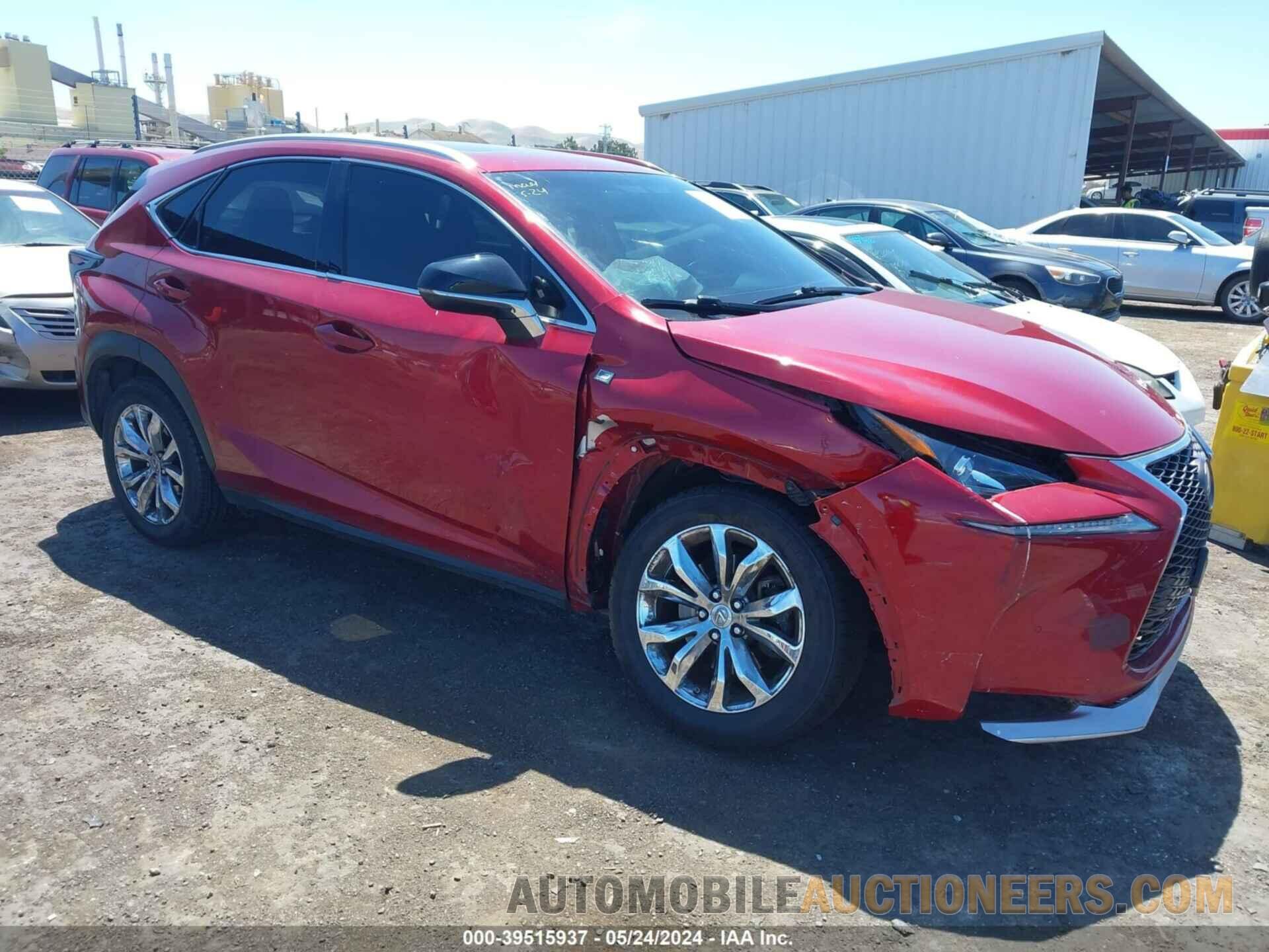 JTJYARBZ7F2016299 LEXUS NX 200T 2015