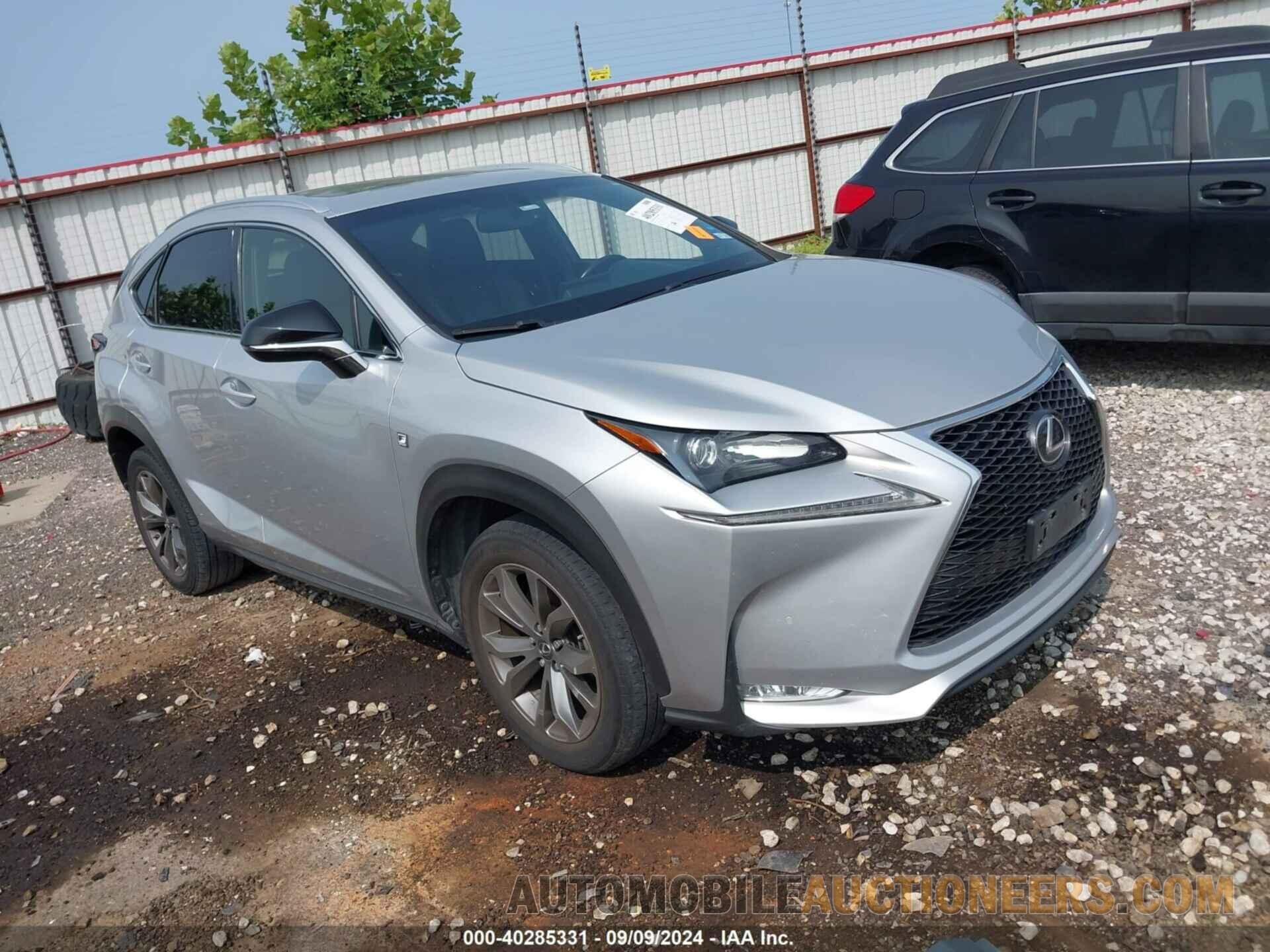 JTJYARBZ7F2019297 LEXUS NX 200T 2015