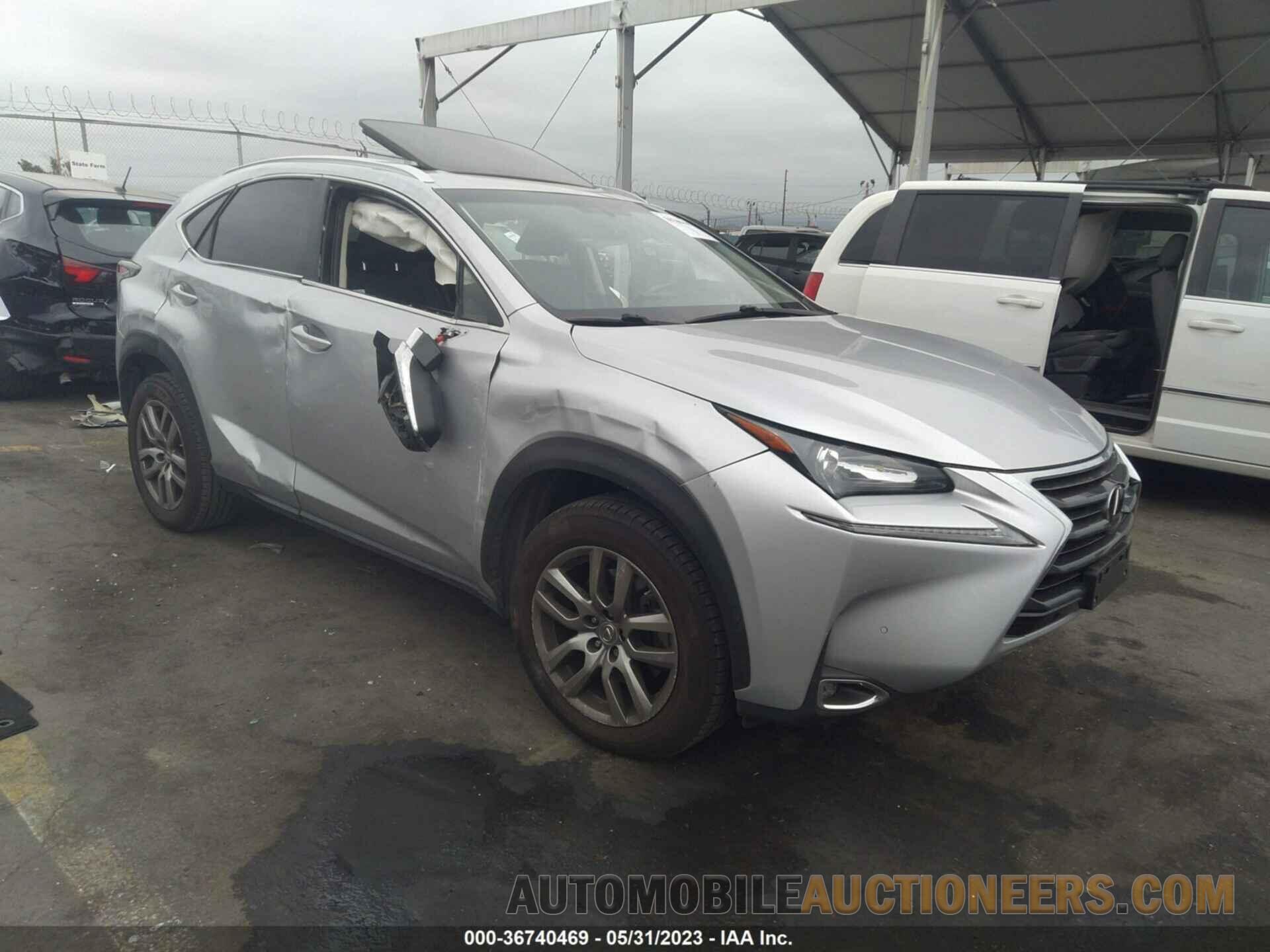 JTJYARBZ7G2022735 LEXUS NX 200T 2016