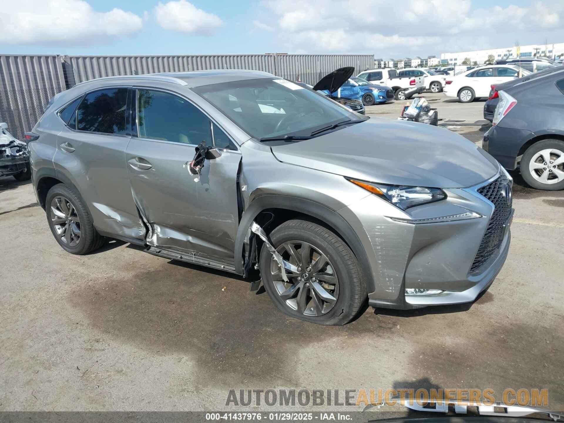 JTJYARBZ7G2030625 LEXUS NX 200T 2016