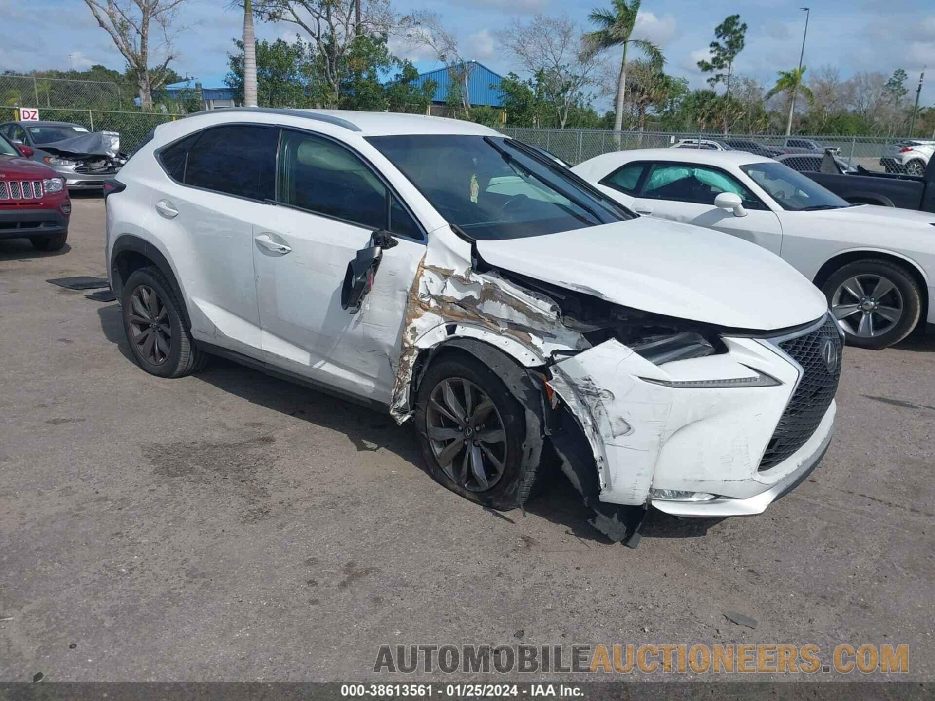 JTJYARBZ7H2059317 LEXUS NX 200T 2017