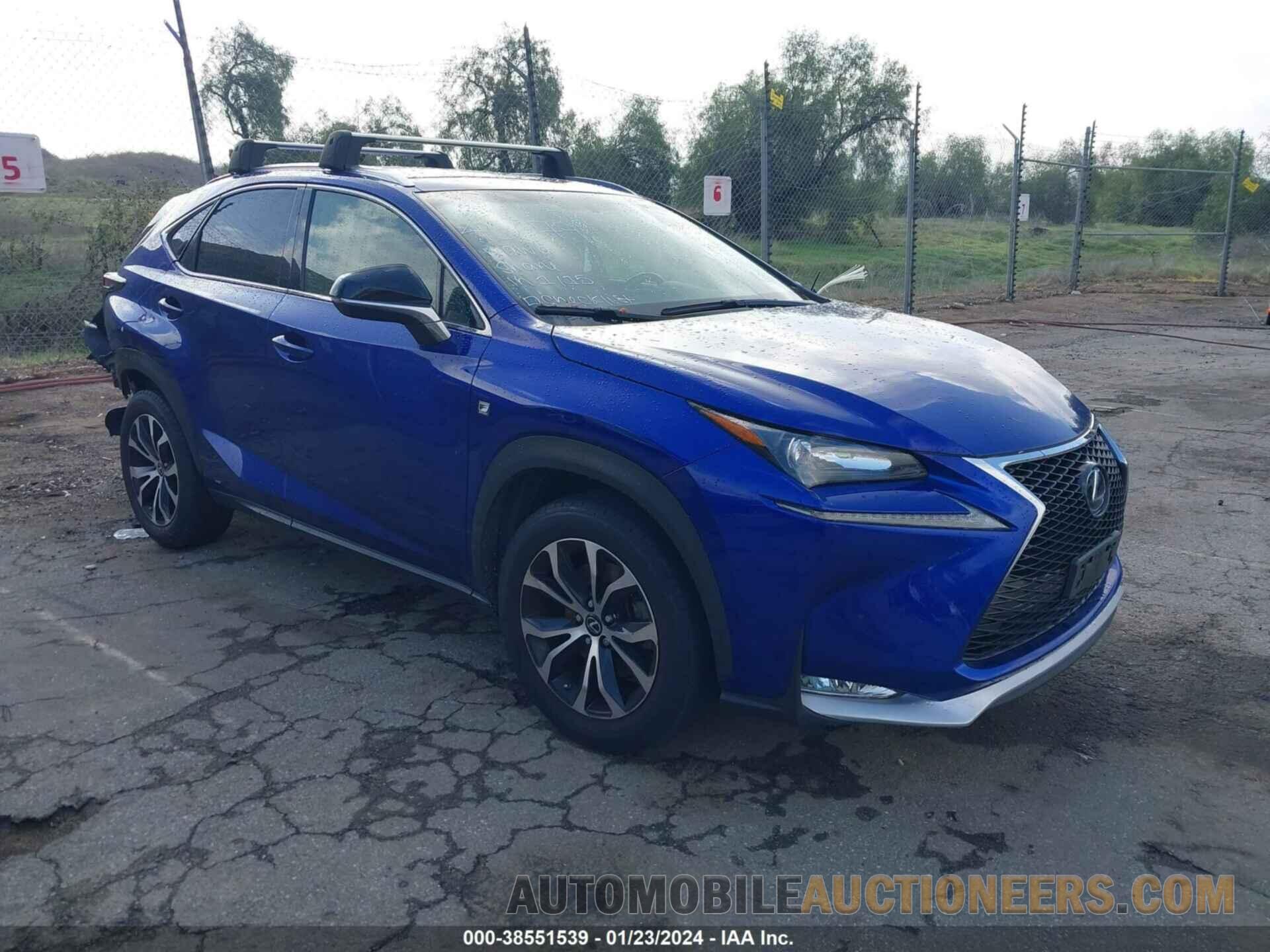 JTJYARBZ7H2061360 LEXUS NX 200T 2017