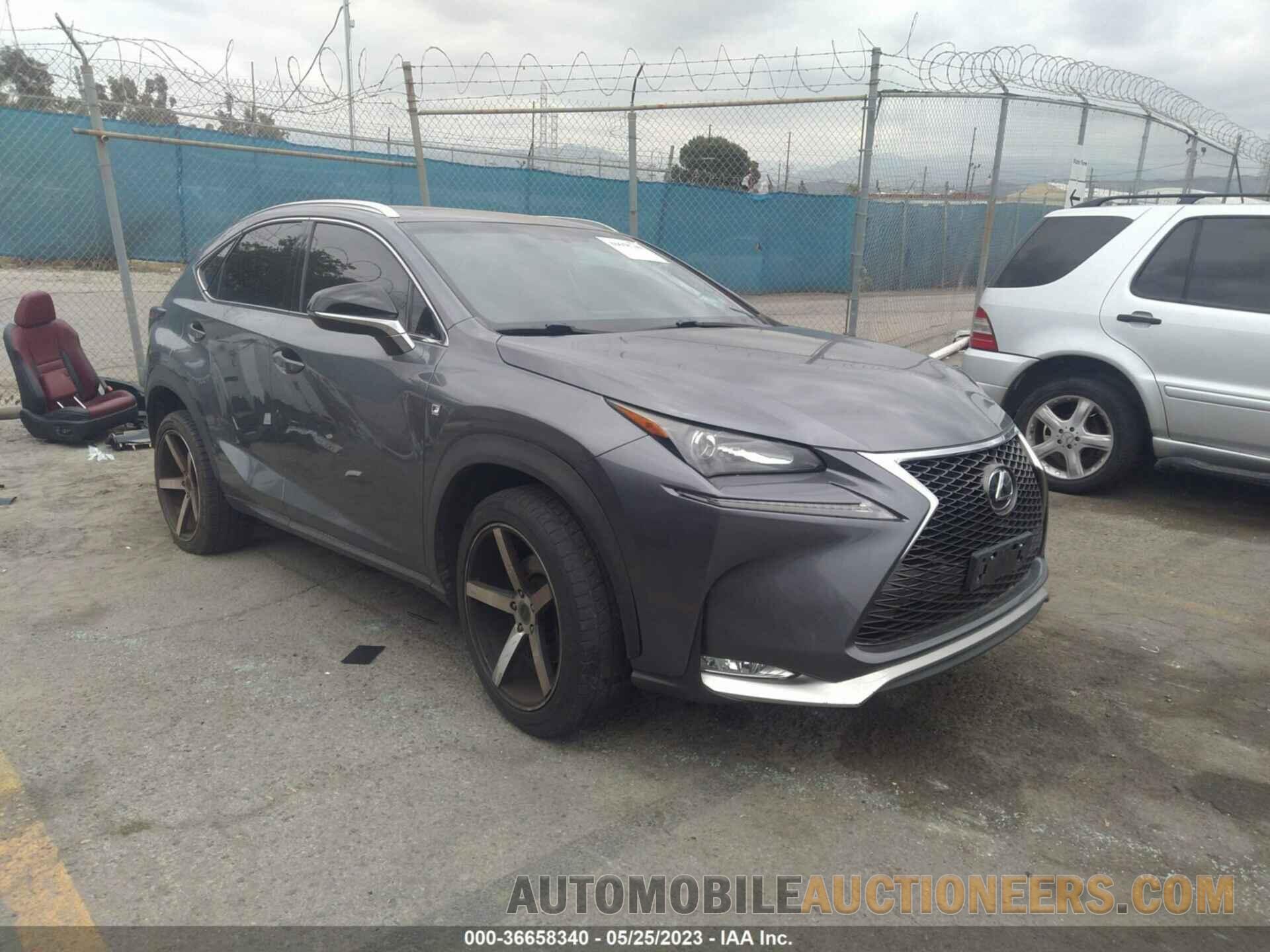 JTJYARBZ8F2001505 LEXUS NX 200T 2015