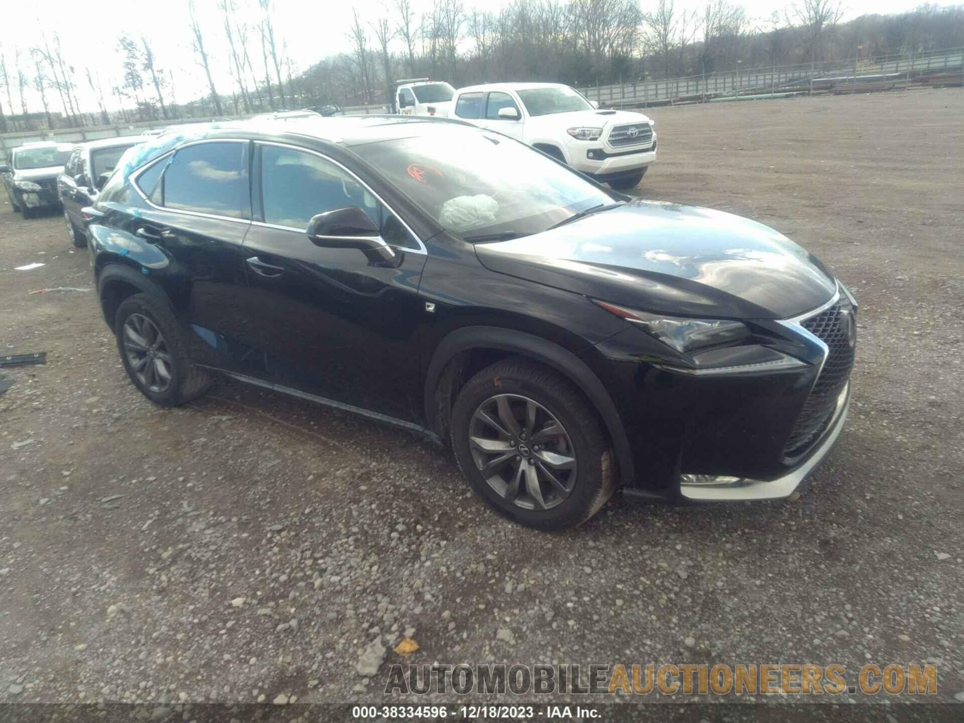 JTJYARBZ8G2035283 LEXUS NX 200T 2016