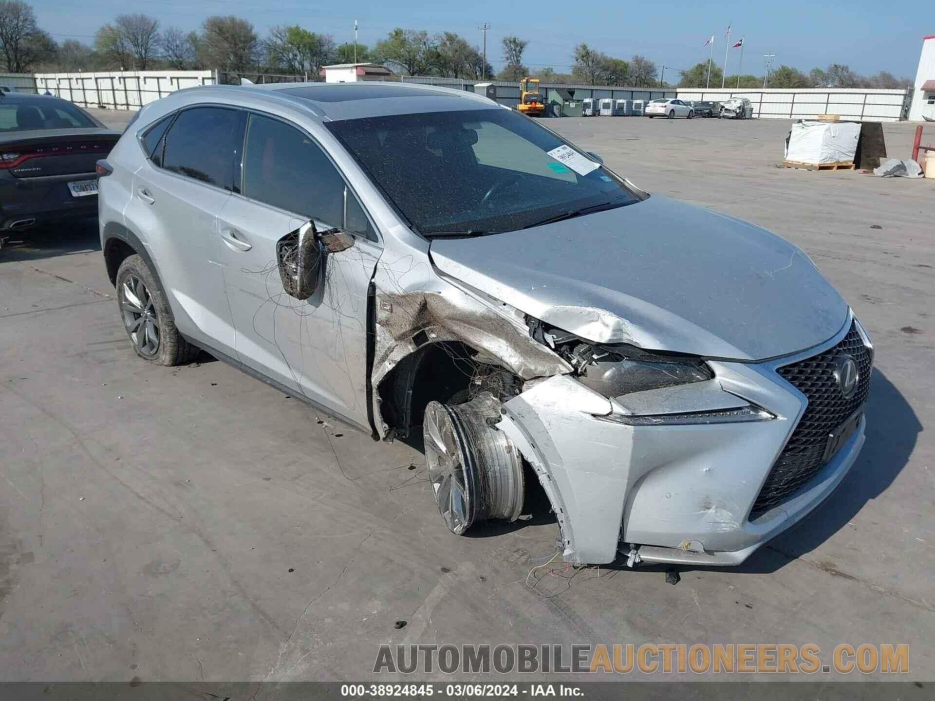 JTJYARBZ8H2070410 LEXUS NX 200T 2017