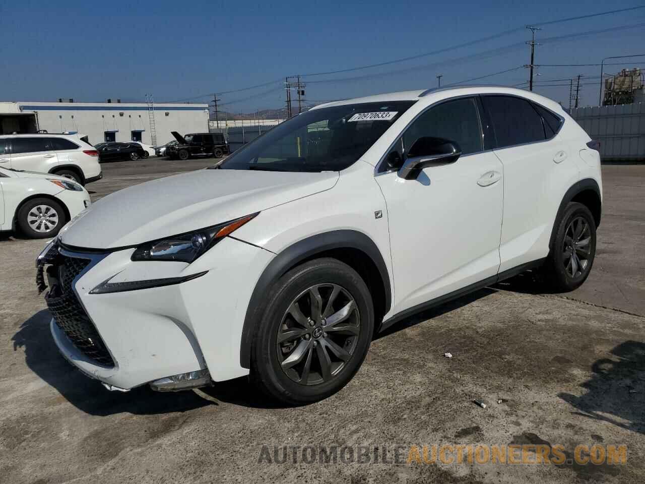 JTJYARBZ8H2070553 LEXUS NX 2017