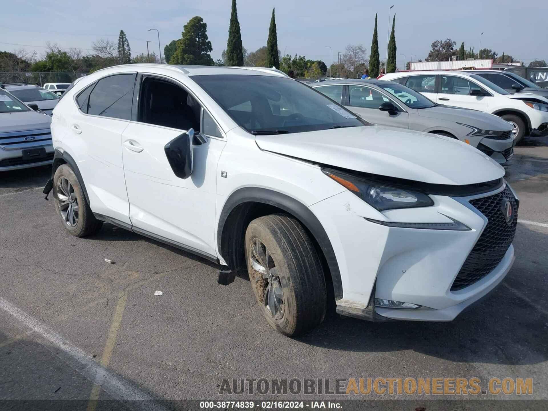 JTJYARBZ9G2027287 LEXUS NX 200T 2016