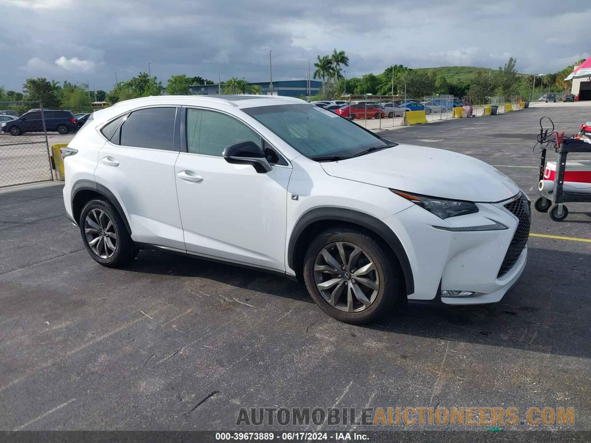 JTJYARBZ9G2036216 LEXUS NX 200T 2016