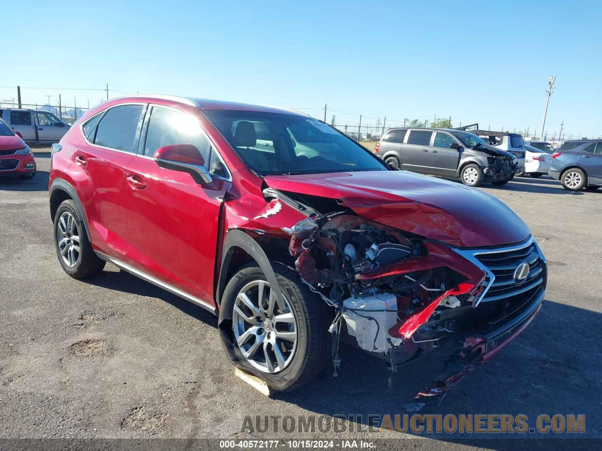 JTJYARBZ9G2039035 LEXUS NX 200T 2016