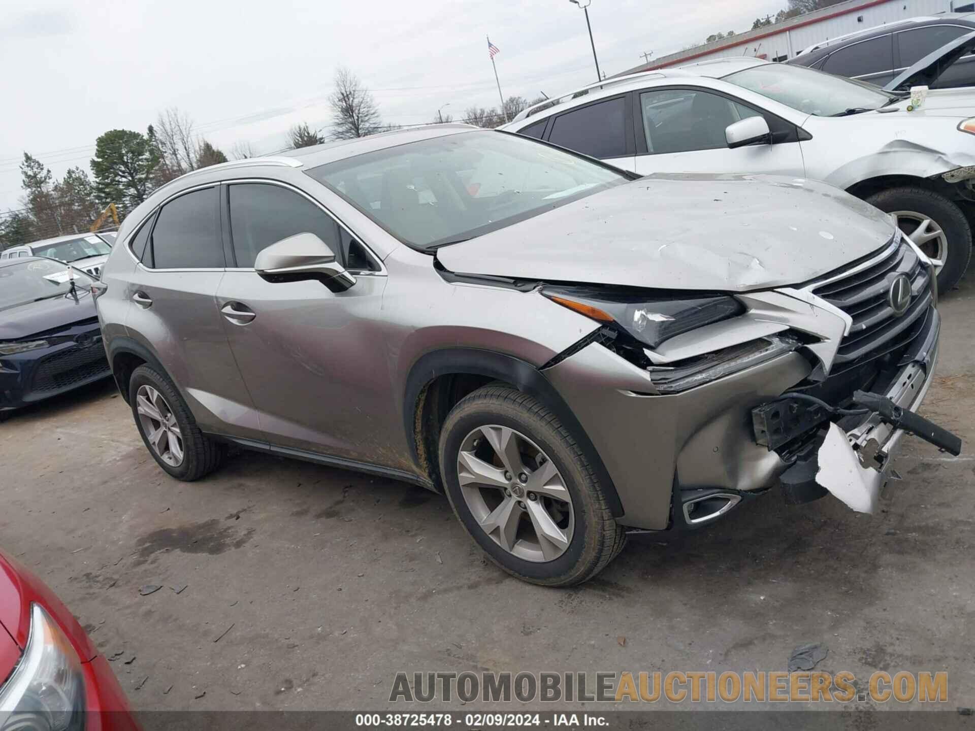 JTJYARBZ9H2069685 LEXUS NX 200T 2017