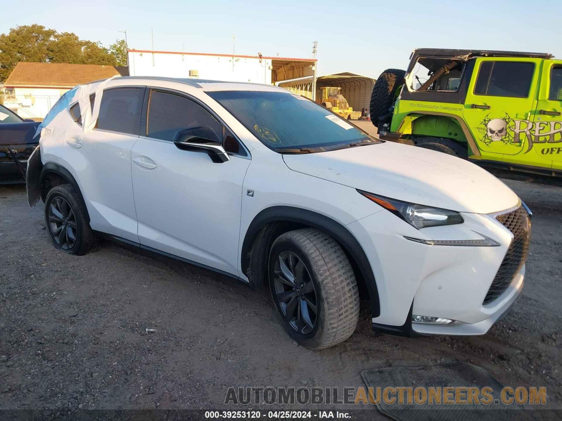 JTJYARBZ9H2072179 LEXUS NX 2017