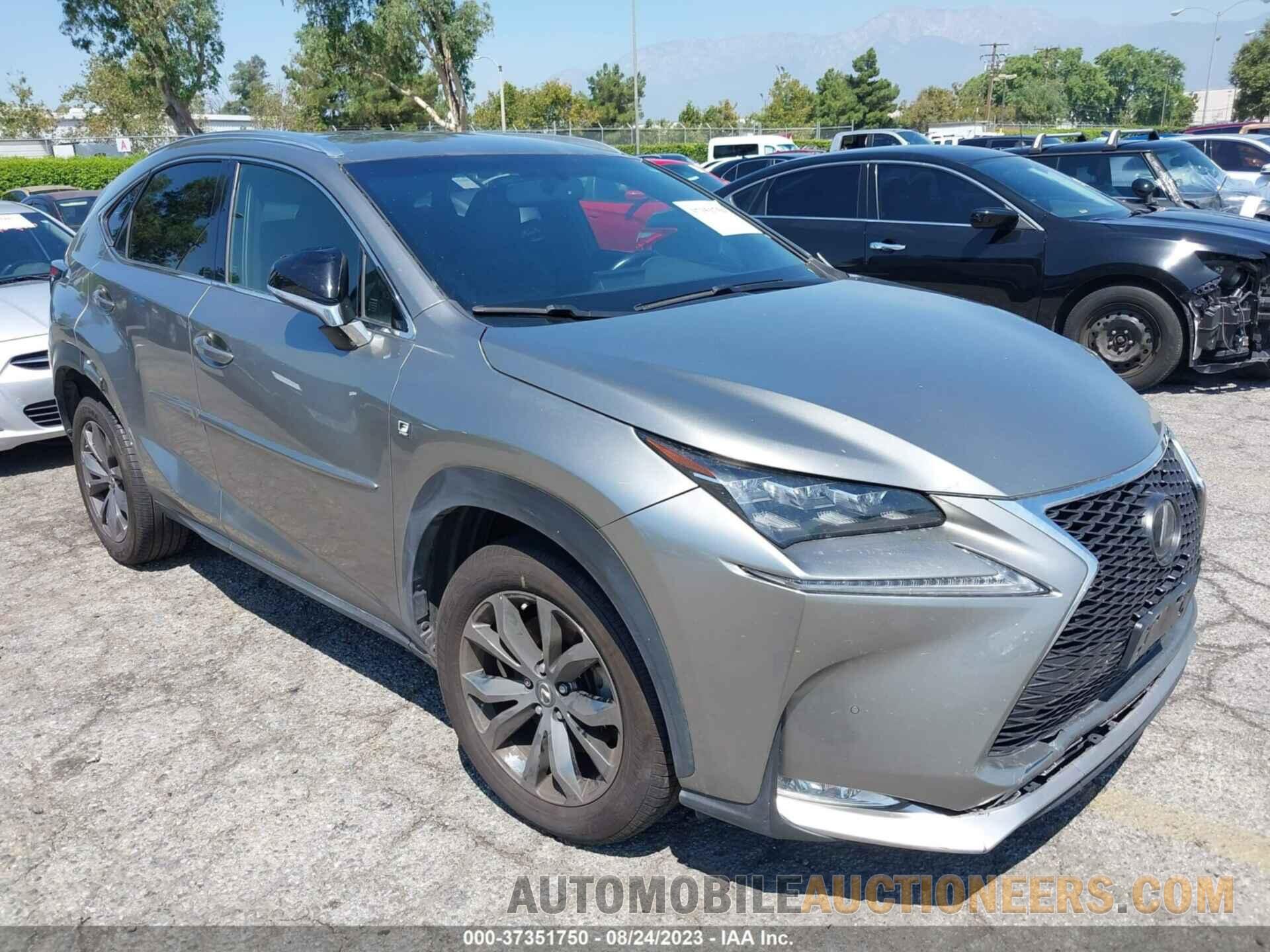 JTJYARBZ9H2085014 LEXUS NX 2017