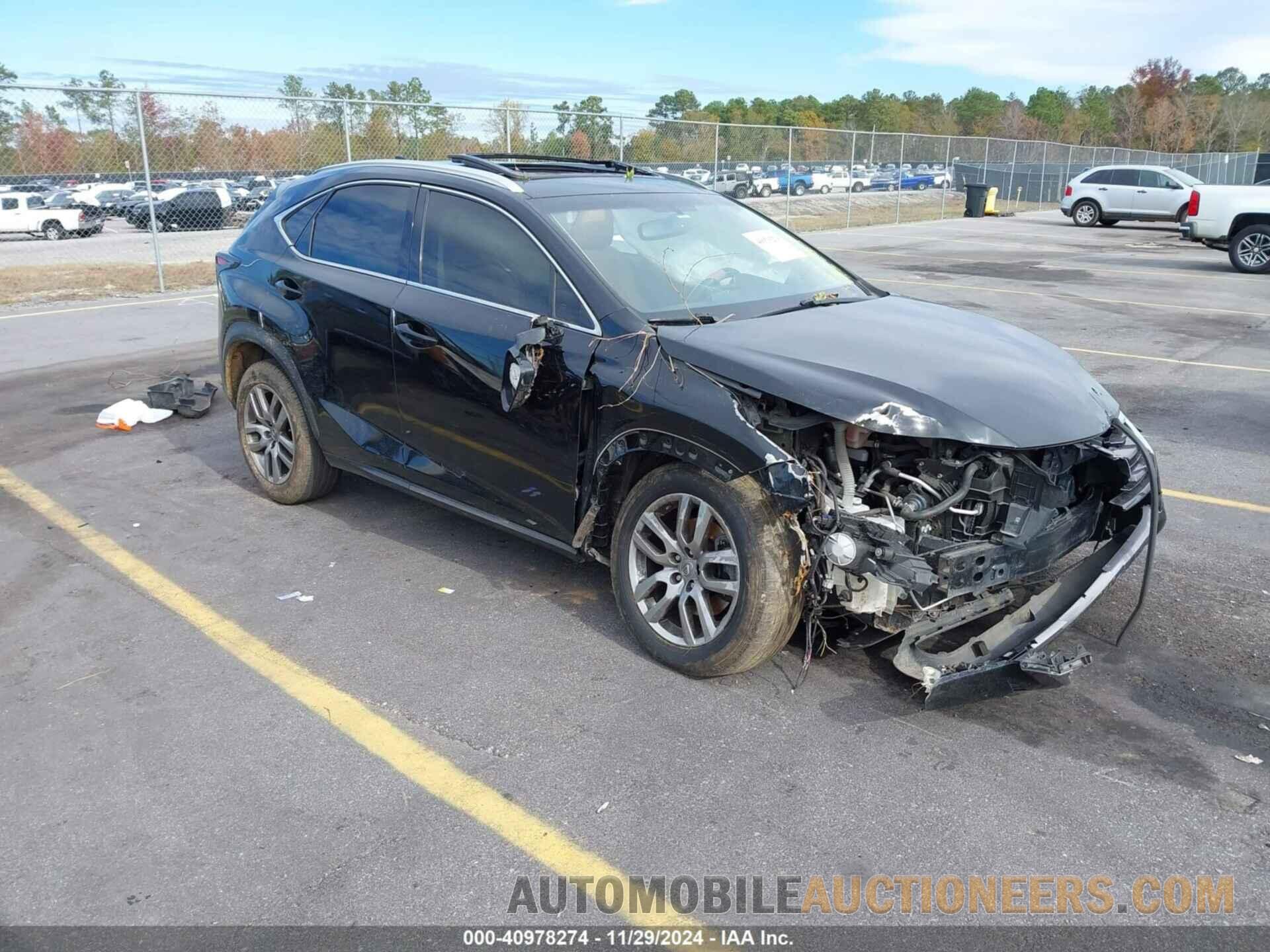 JTJYARBZXF2004132 LEXUS NX 200T 2015