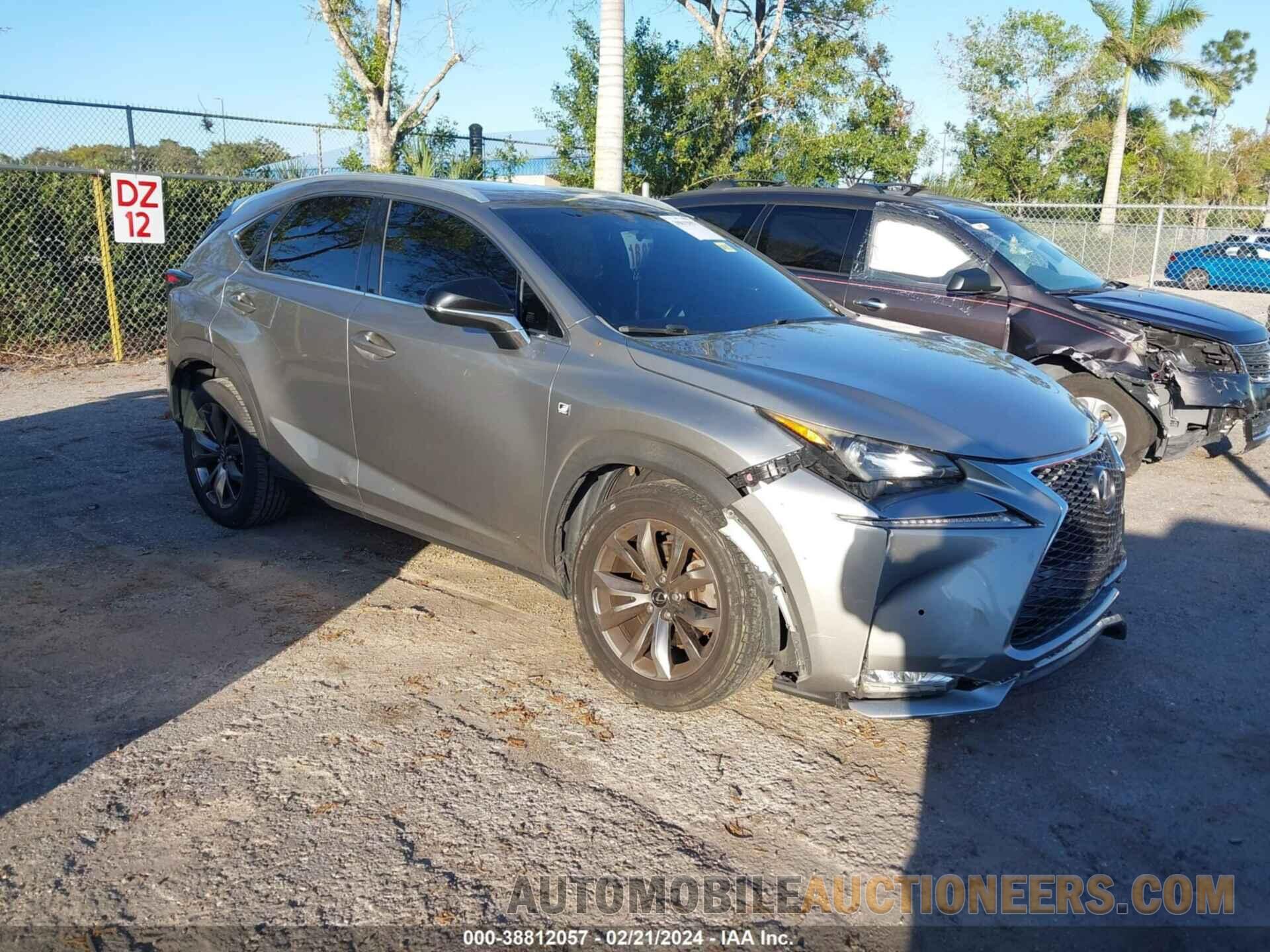 JTJYARBZXF2008259 LEXUS NX 200T 2015