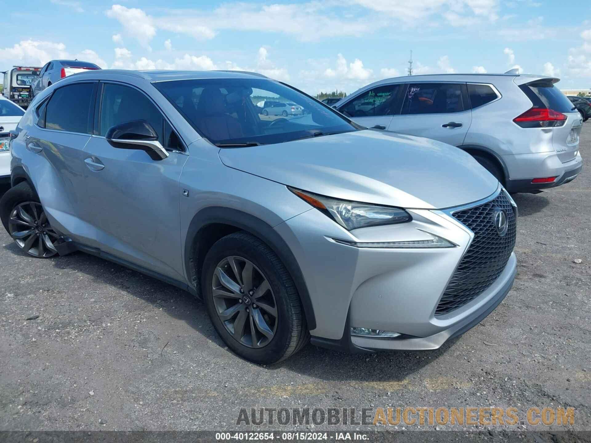 JTJYARBZXG2024267 LEXUS NX 2016