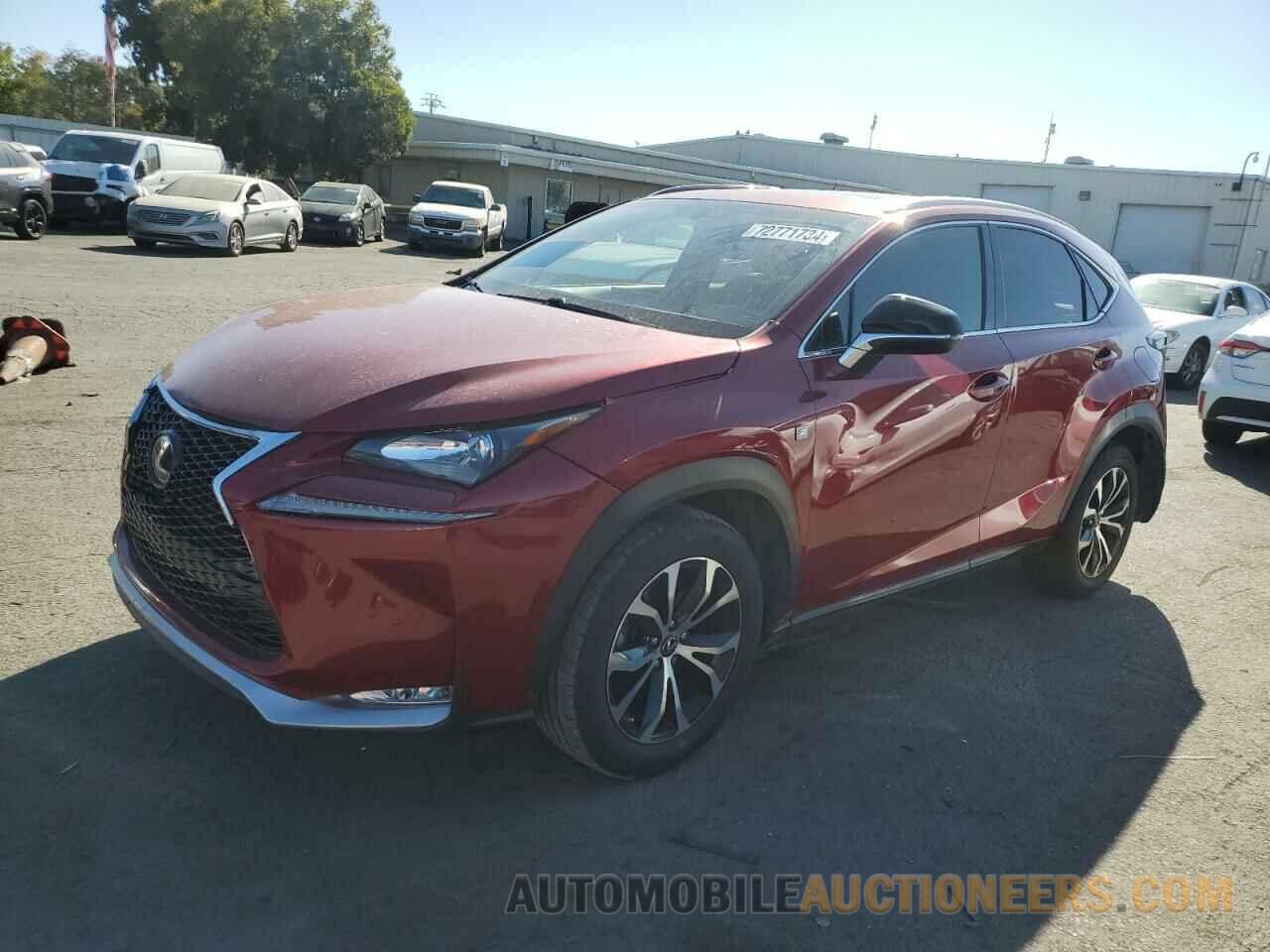 JTJYARBZXH2060848 LEXUS NX 2017