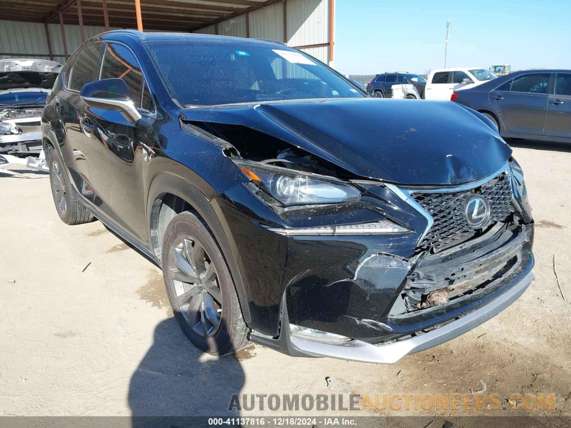 JTJYARBZXH2062647 LEXUS NX 200T 2017