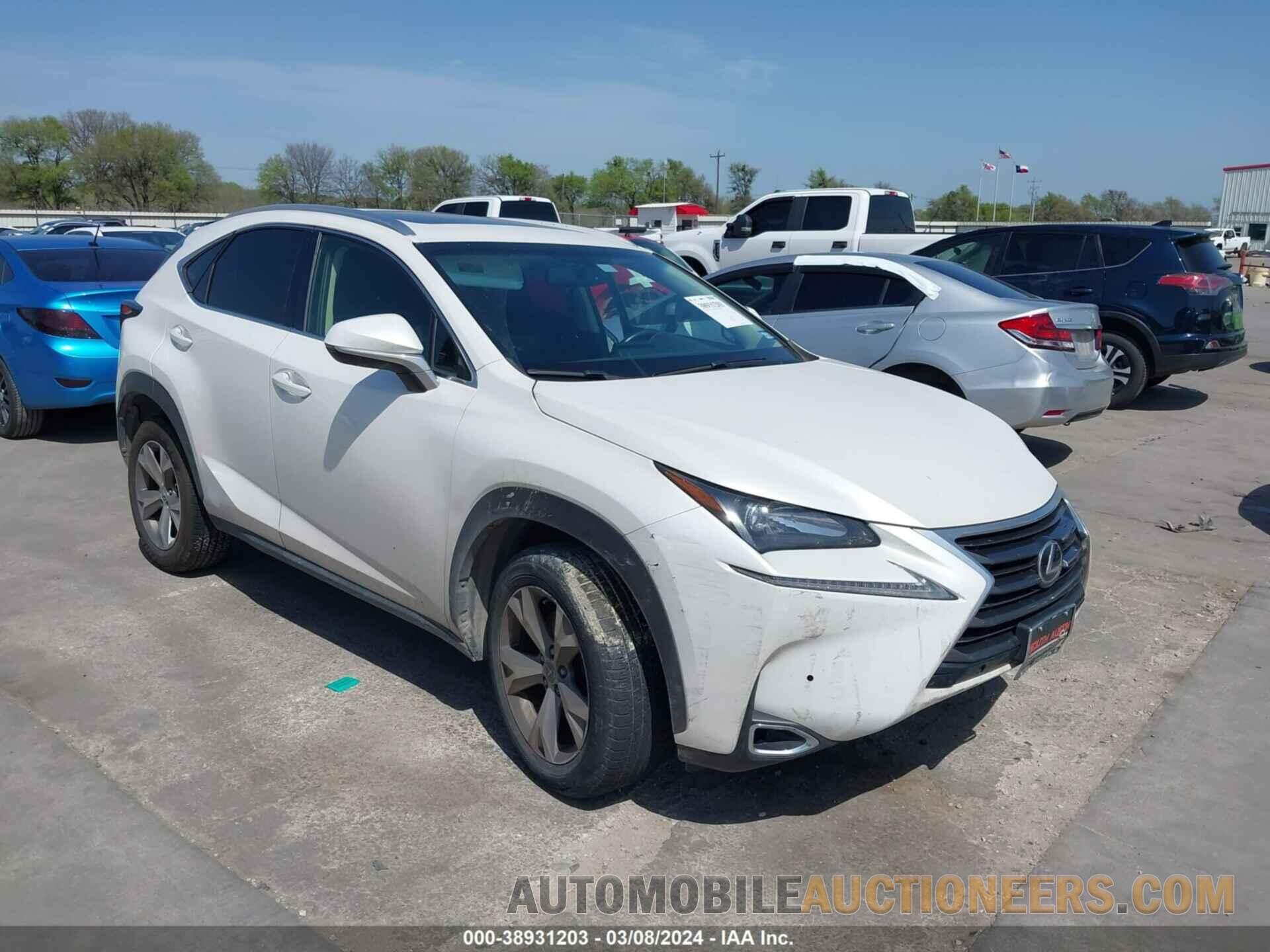 JTJYARBZXH2066326 LEXUS NX 200T 2017