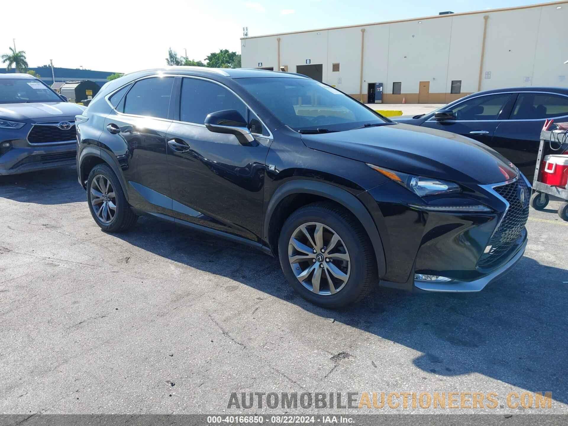 JTJYARBZXH2070909 LEXUS NX 200T 2017