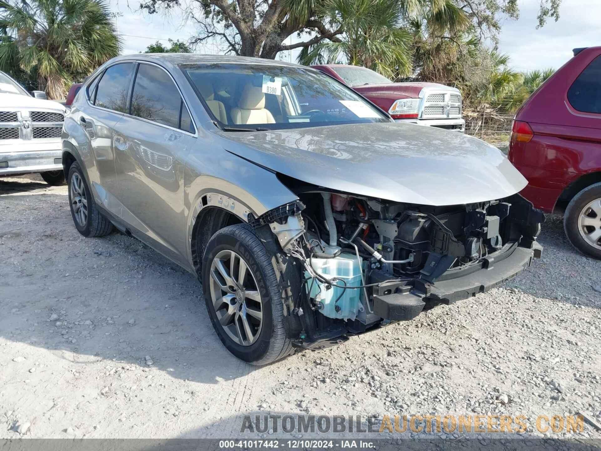 JTJYWRBZ4F2007352 LEXUS NX 300H 2015