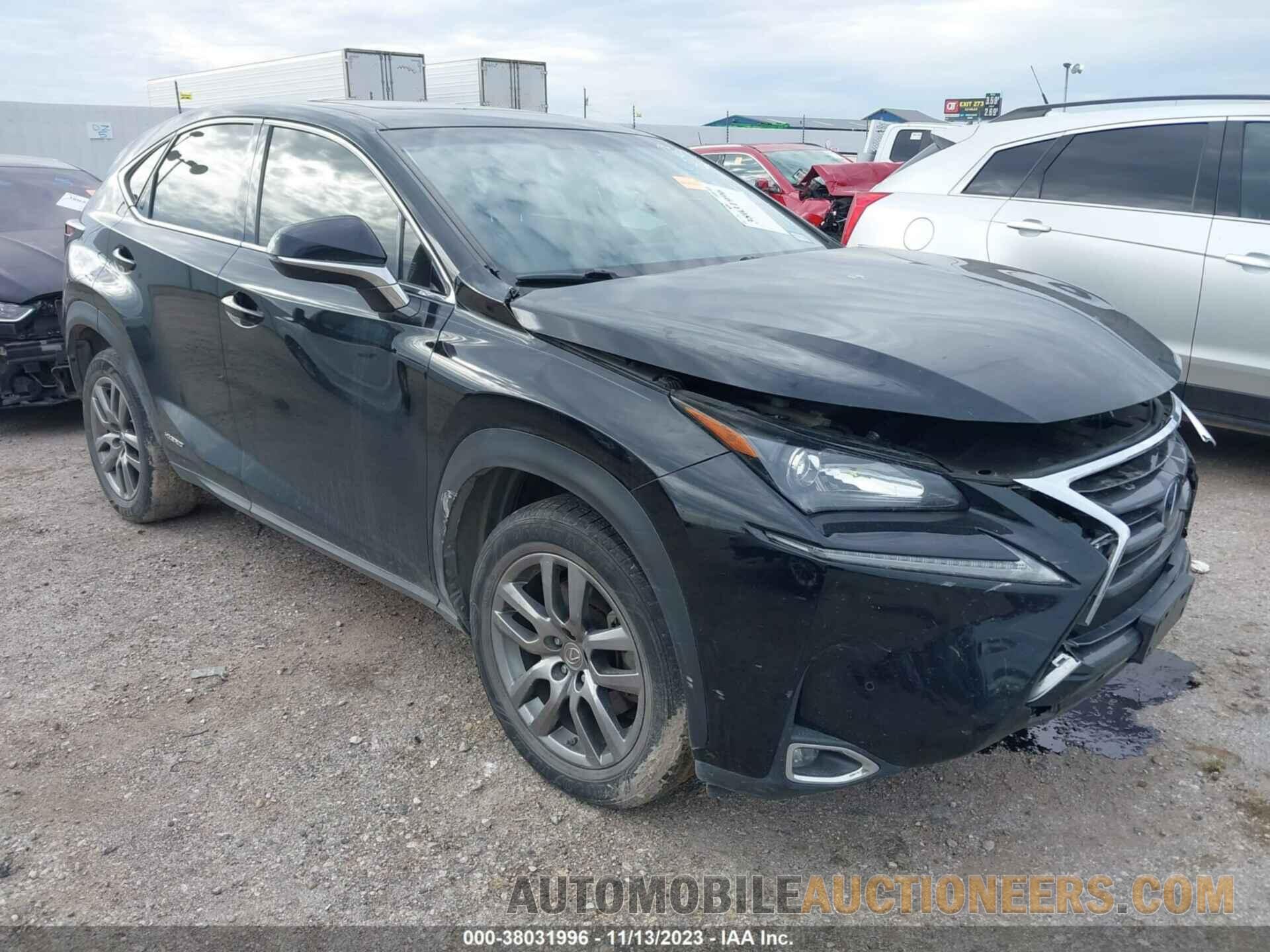 JTJYWRBZ5G2009886 LEXUS NX 2016