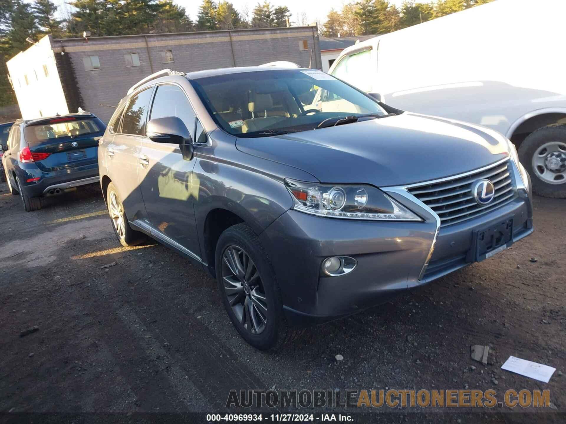 JTJZB1BA0D2409443 LEXUS RX 450H 2013