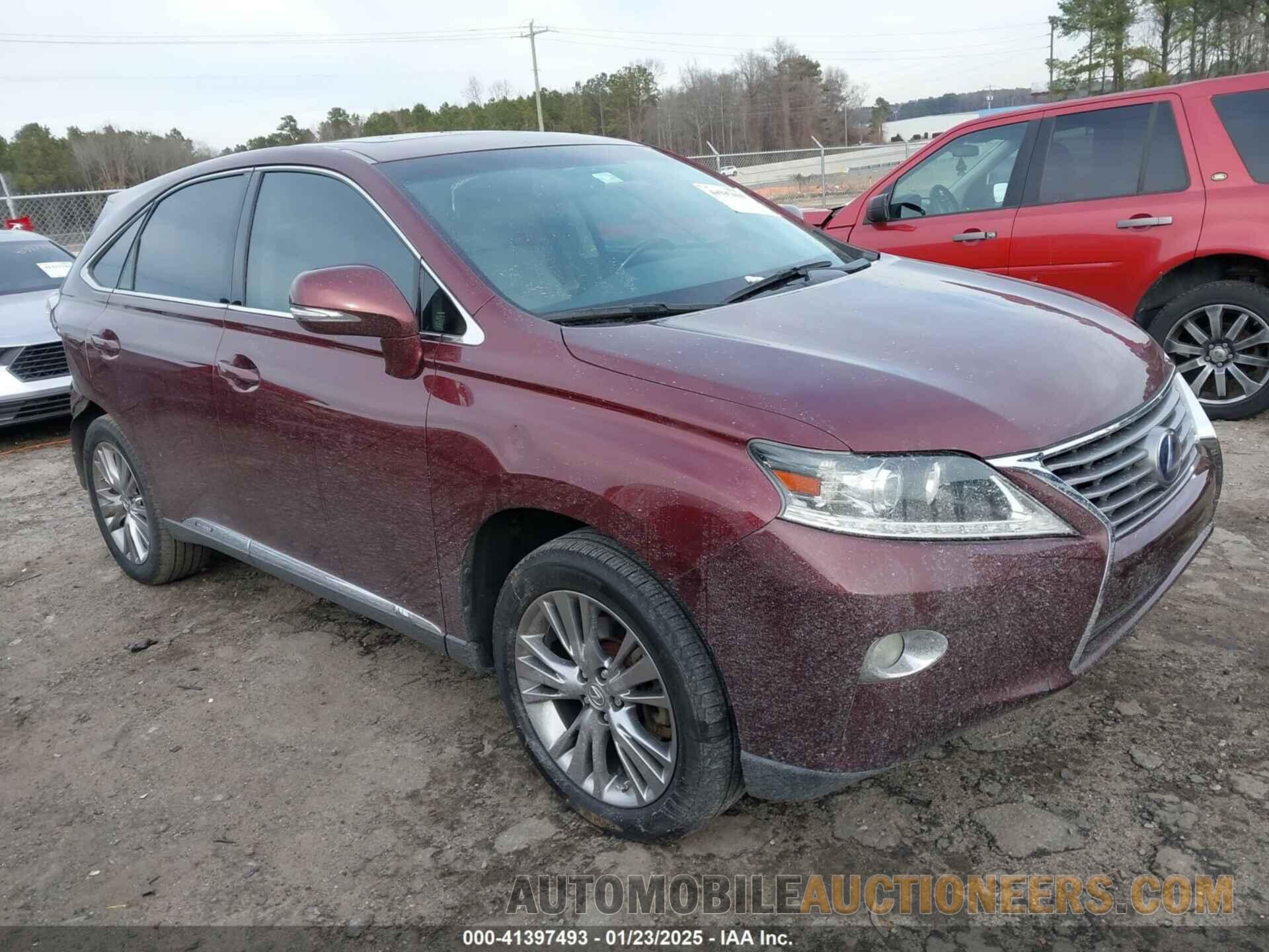 JTJZB1BA2E2414225 LEXUS RX 450H 2014