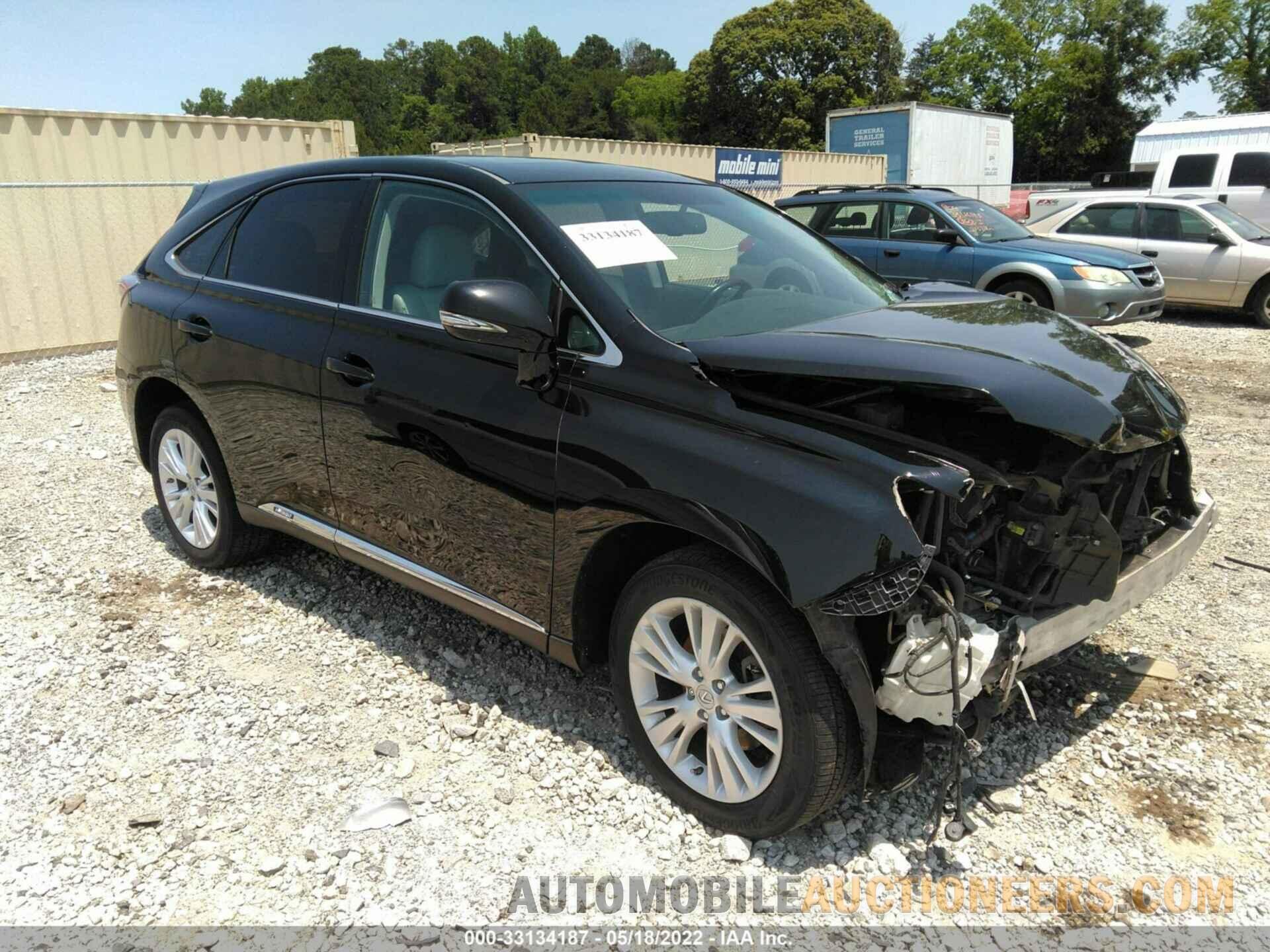 JTJZB1BA4B2005641 LEXUS RX 450H 2011