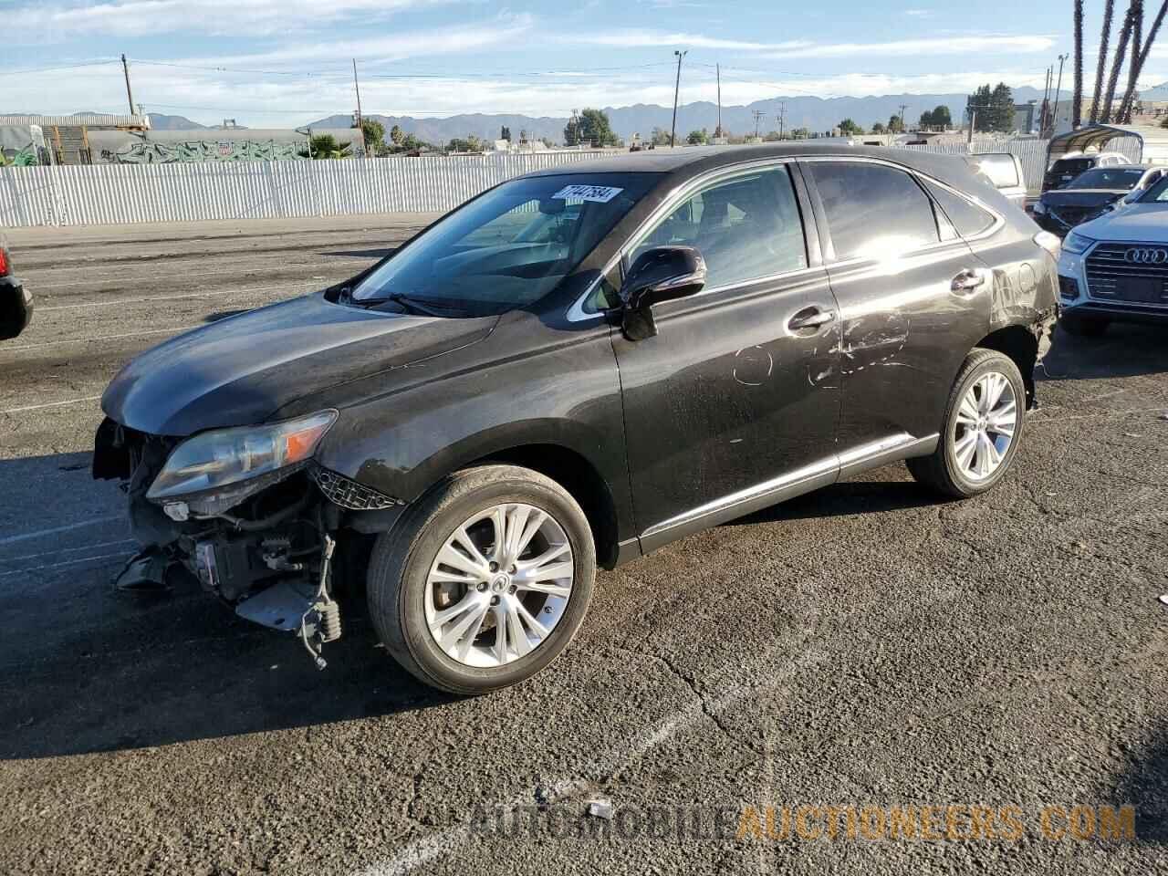 JTJZB1BA6C2407517 LEXUS RX450 2012