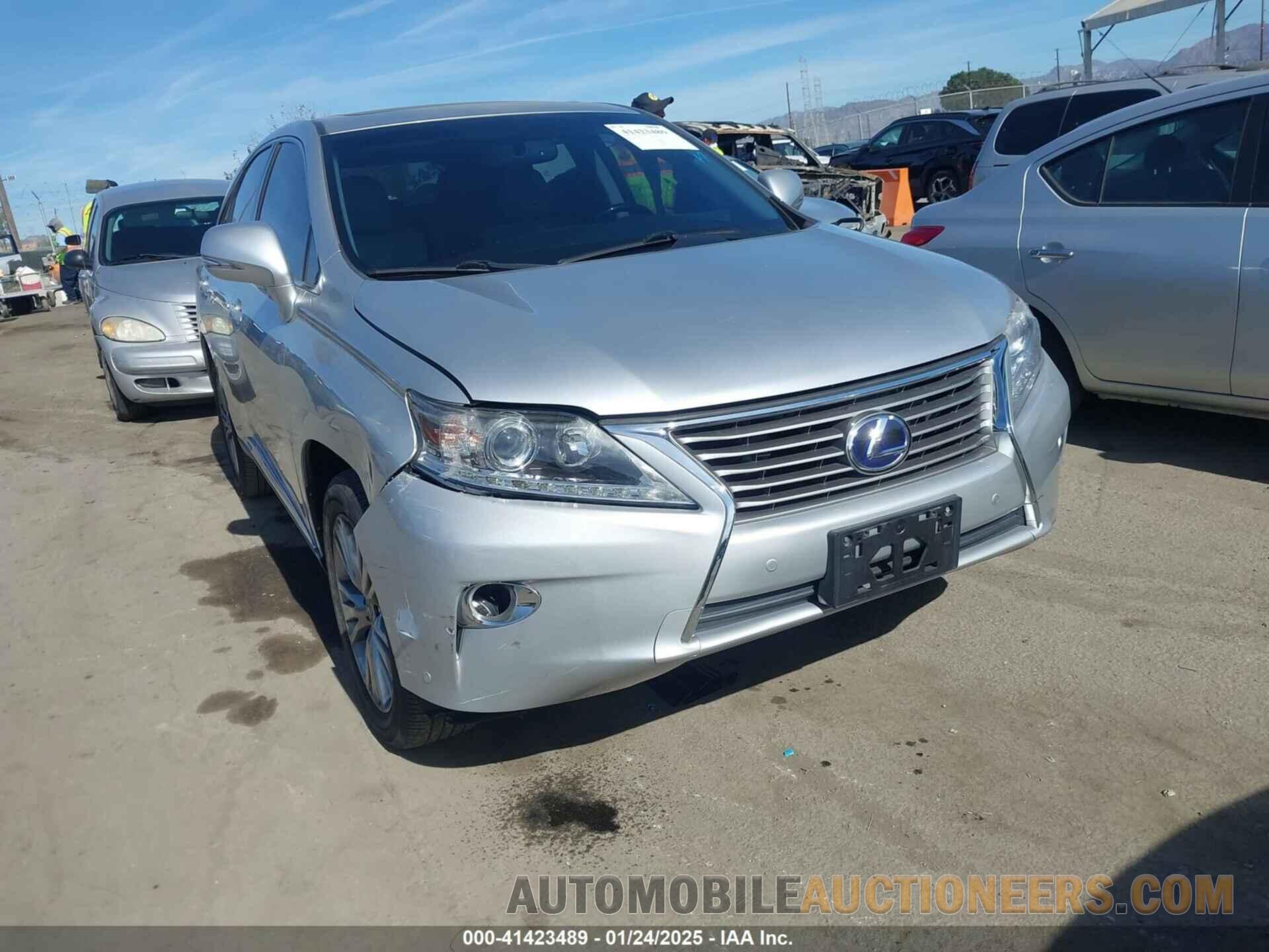 JTJZB1BA8D2007122 LEXUS RX 450H 2013