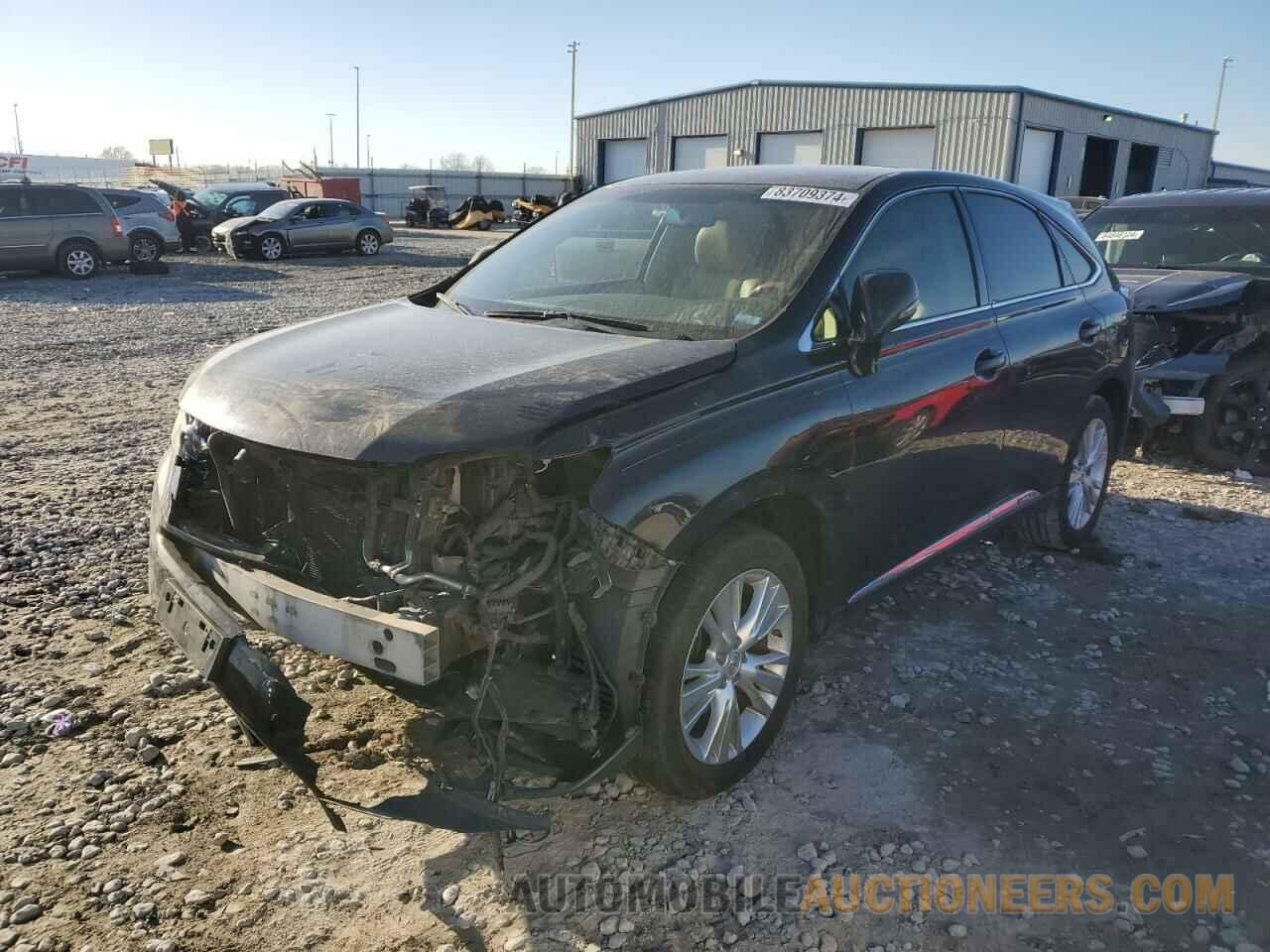 JTJZB1BAXC2006164 LEXUS RX450 2012