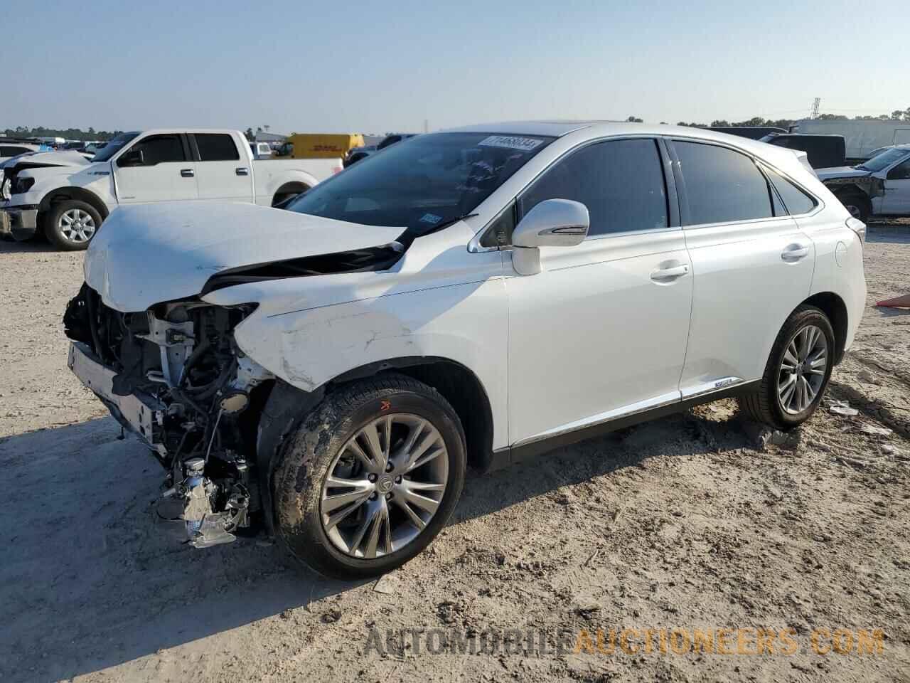 JTJZB1BAXD2413208 LEXUS RX450 2013