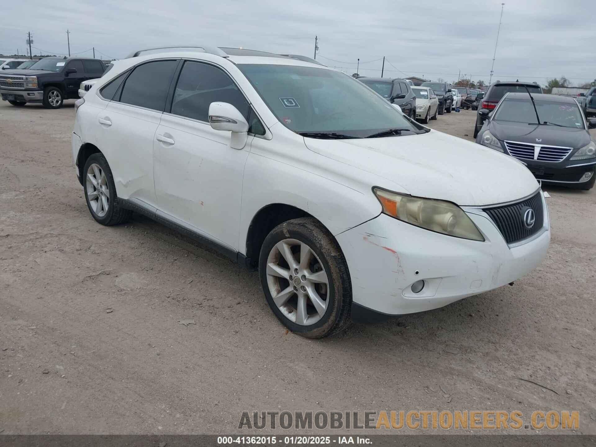 JTJZK1BA1B2005516 LEXUS RX 350 2011