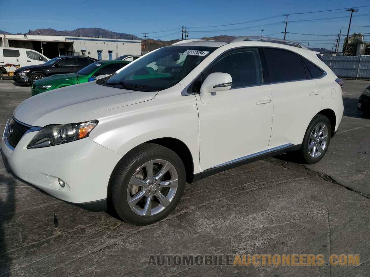 JTJZK1BA2B2411580 LEXUS RX350 2011