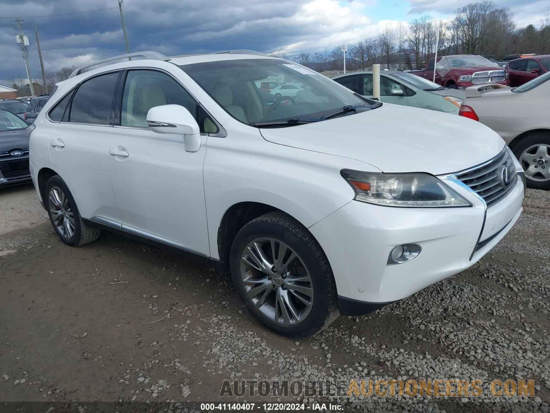 JTJZK1BA2D2006595 LEXUS RX 350 2013