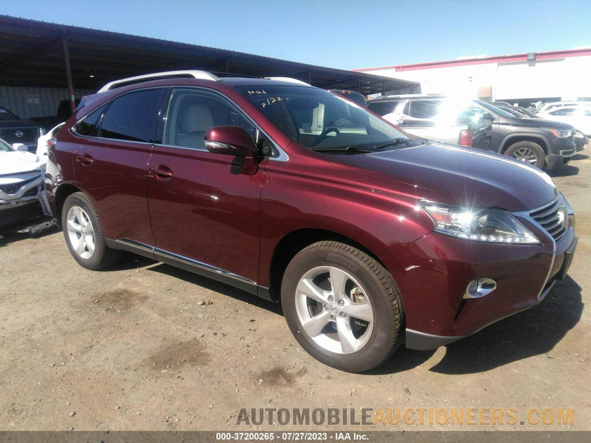 JTJZK1BA3F2423324 LEXUS RX 350 2015