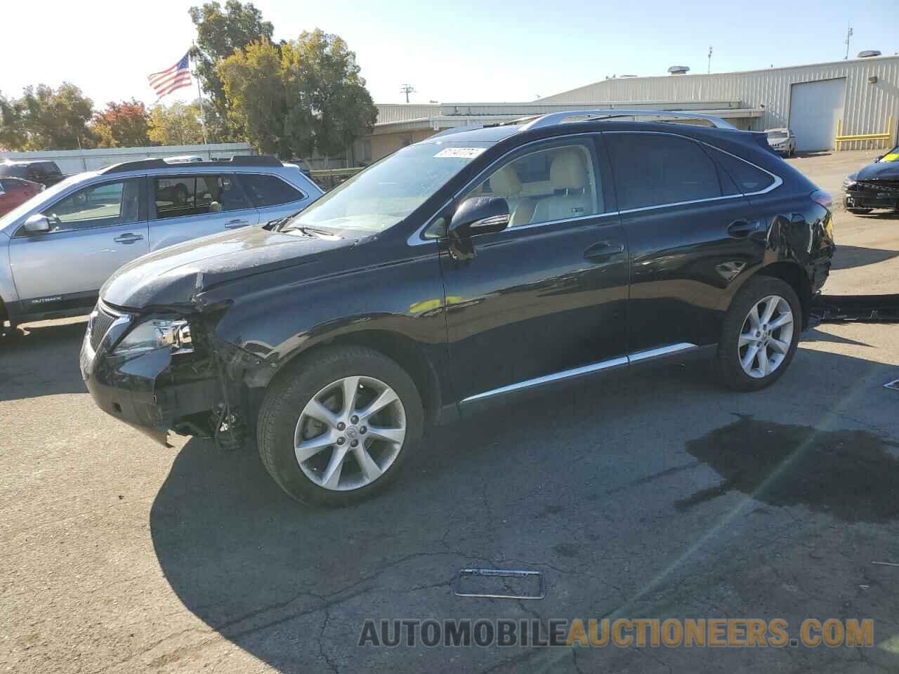 JTJZK1BA5C2006055 LEXUS RX350 2012