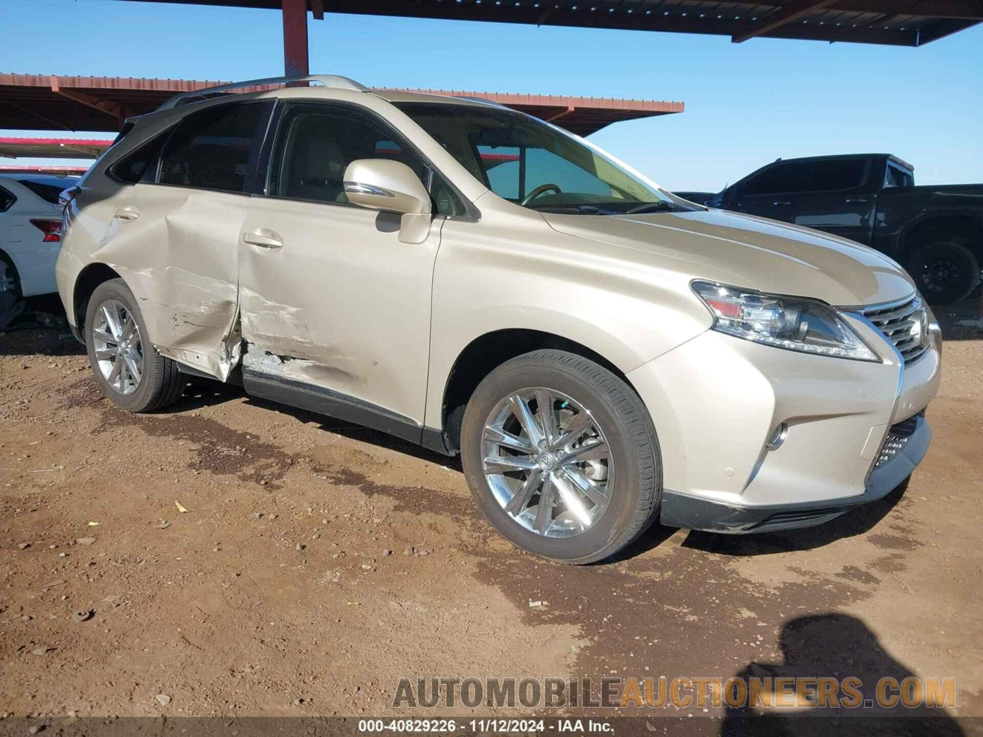 JTJZK1BA5E2011811 LEXUS RX 350 2014