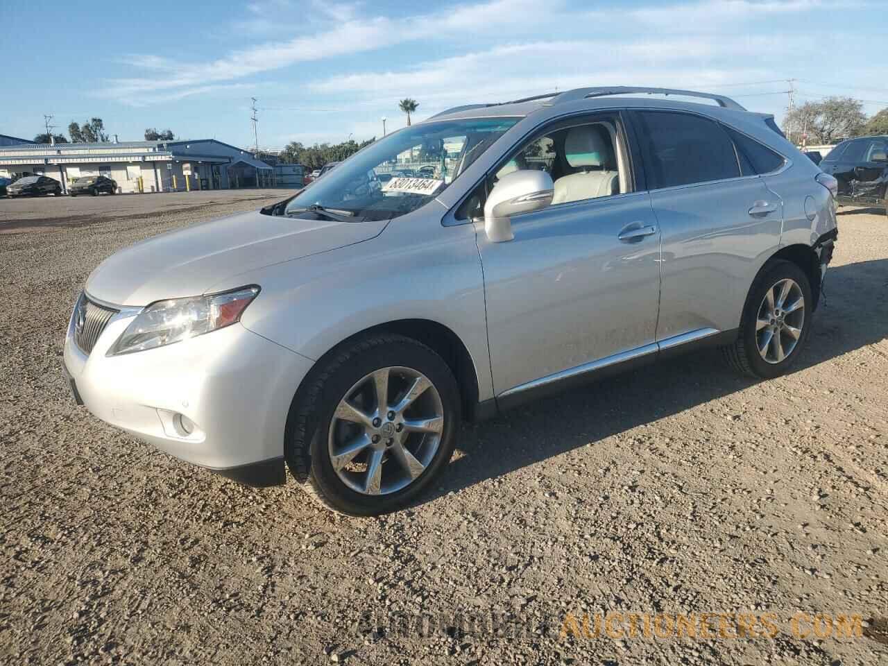 JTJZK1BA6C2414645 LEXUS RX350 2012