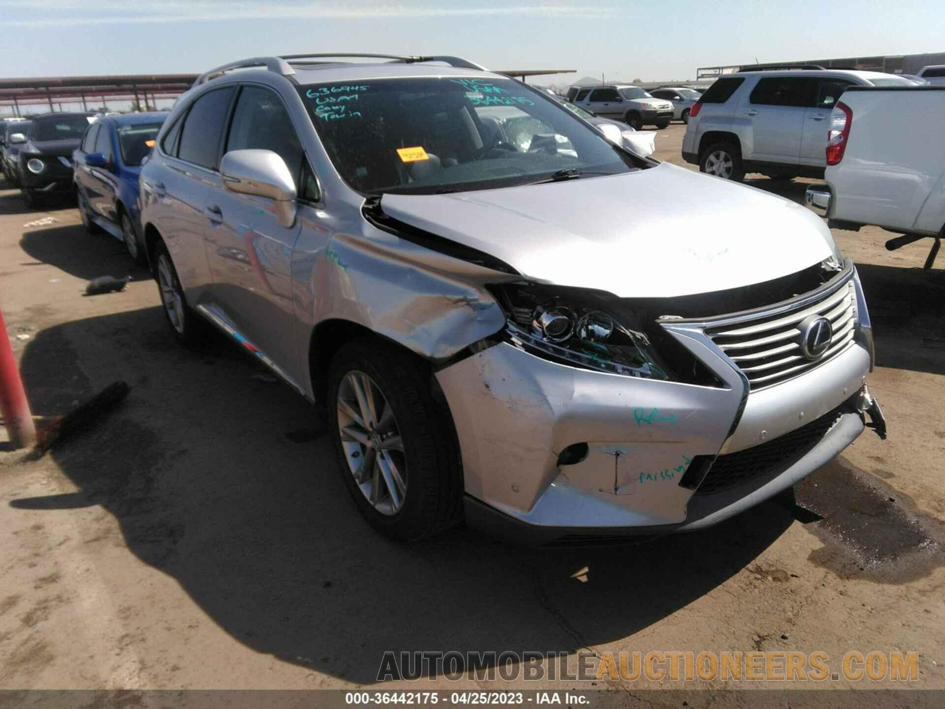 JTJZK1BA6F2421826 LEXUS RX 350 2015