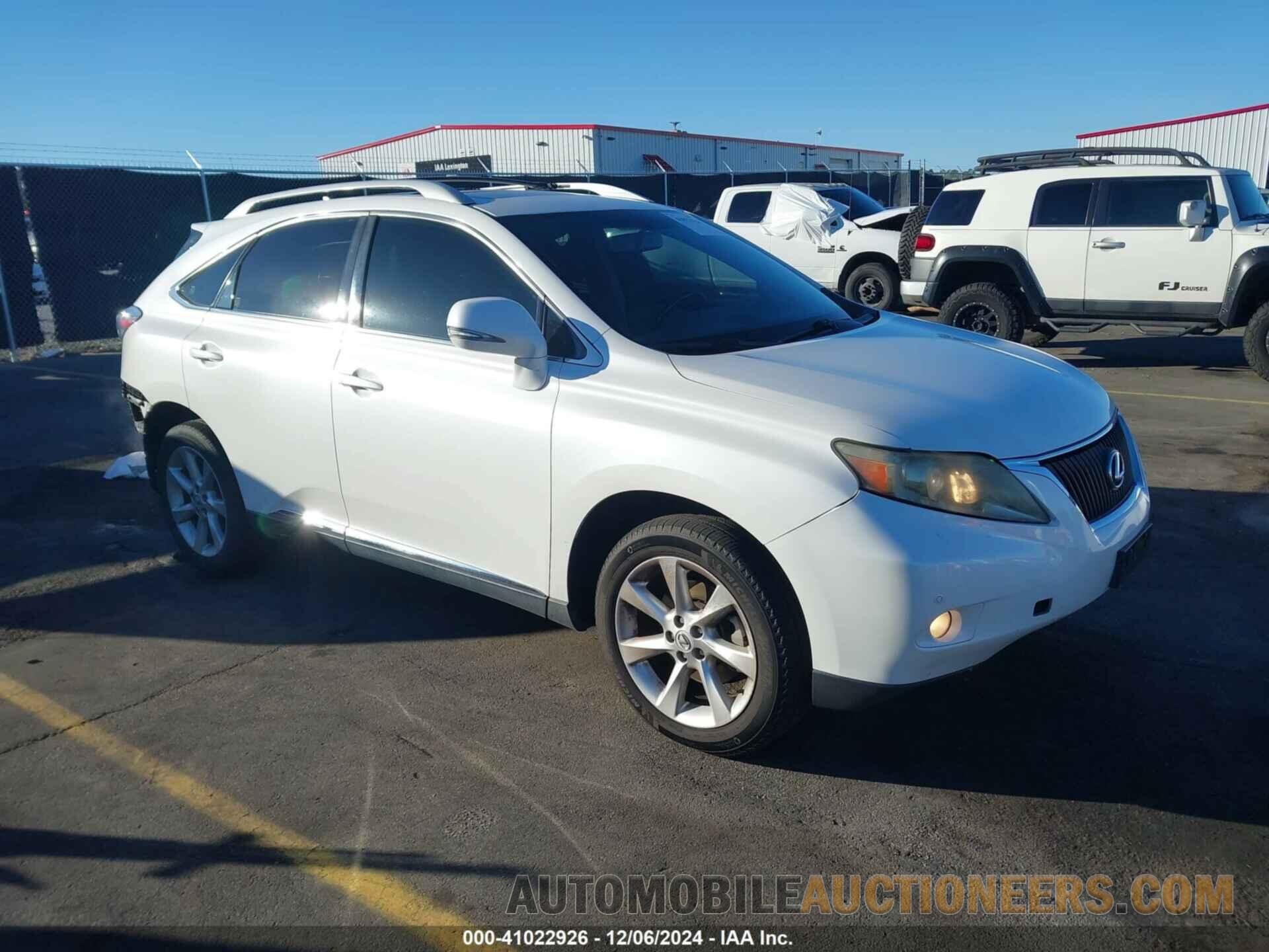 JTJZK1BA7B2004645 LEXUS RX 350 2011